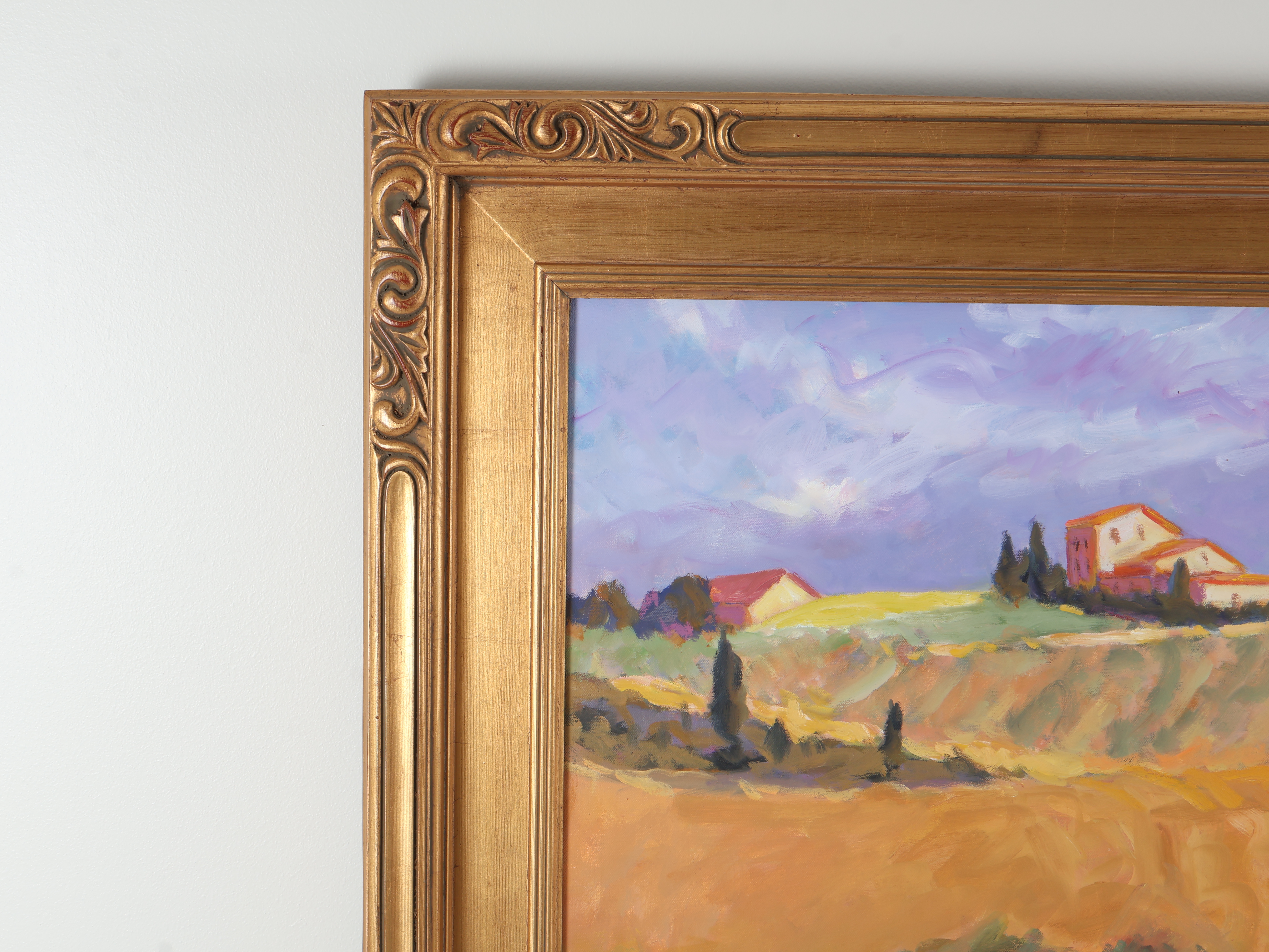 Suzanne French Luker, 'Burnt Browns of Tuscany' (Signed)
