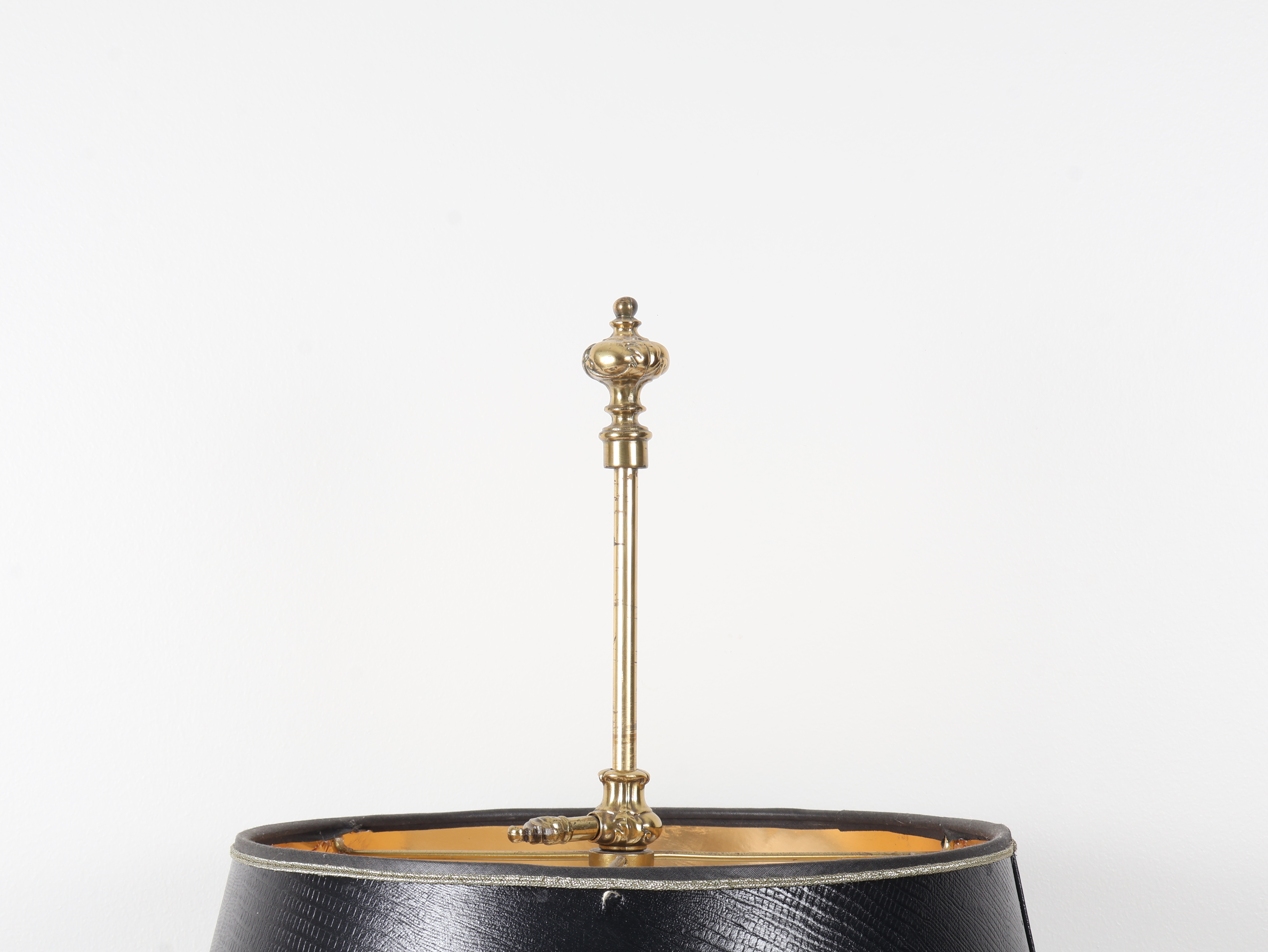Stiffel Model 7145 Three-Light Brass Table Lamp