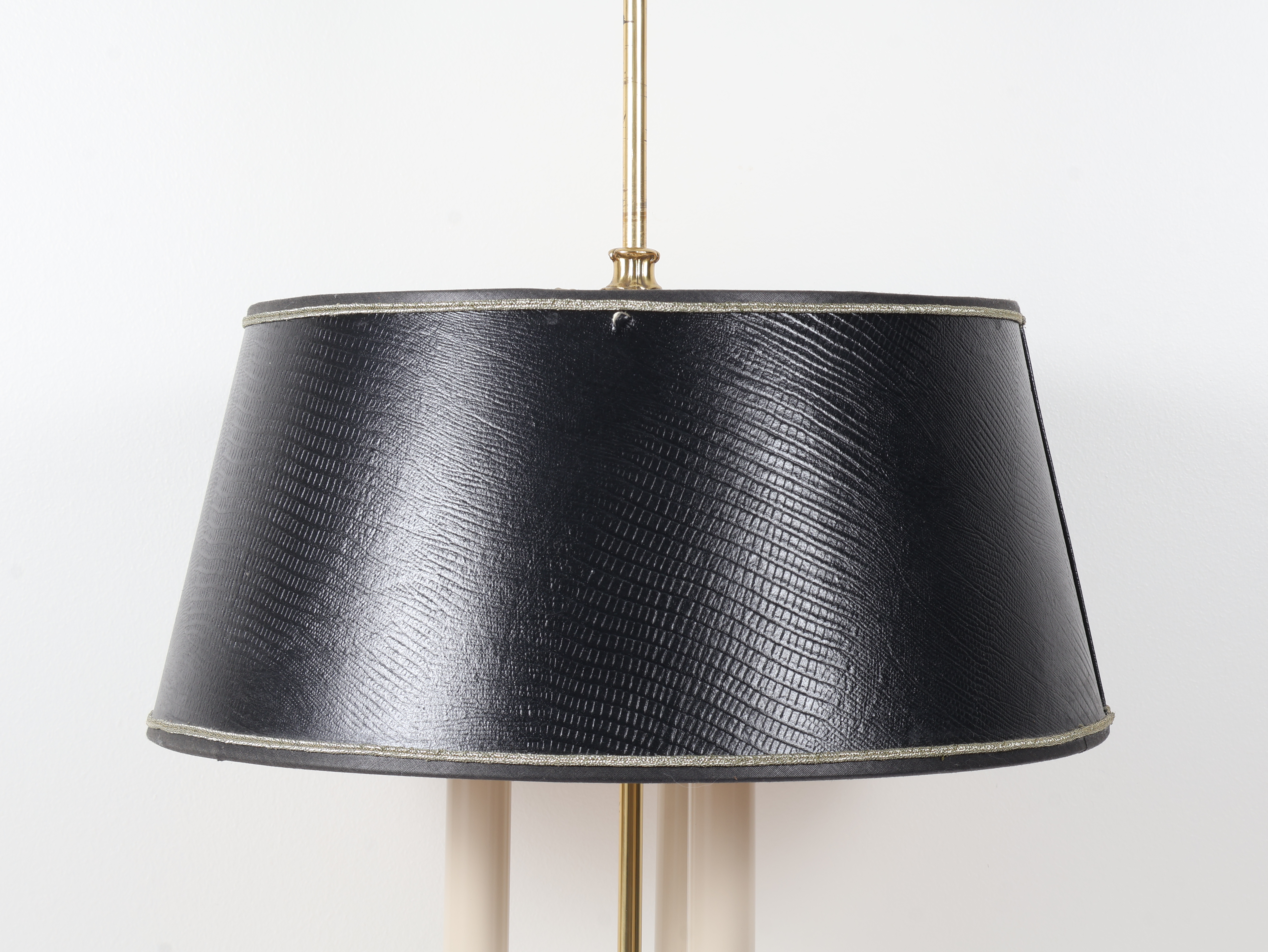 Stiffel Model 7145 Three-Light Brass Table Lamp