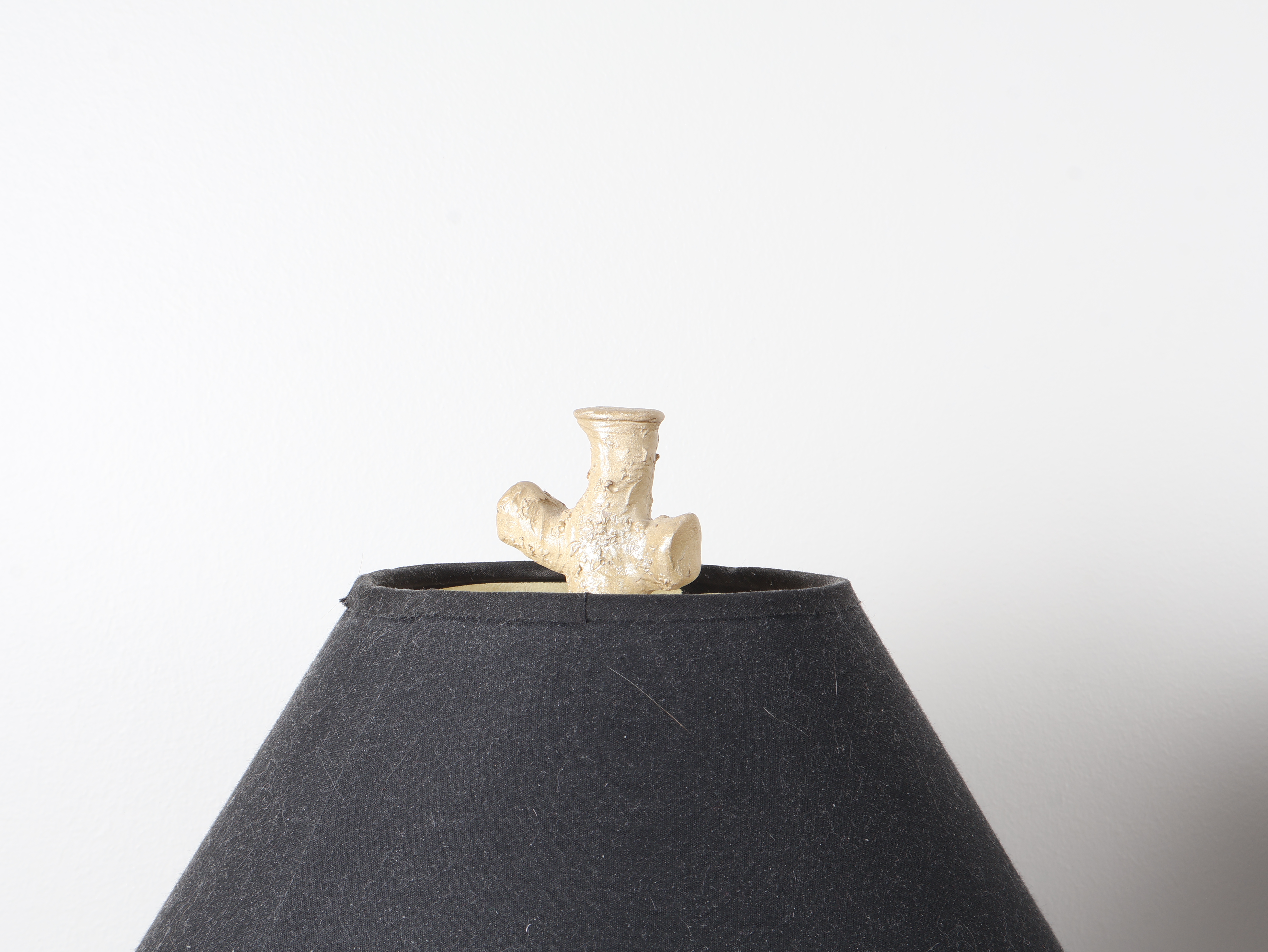 A Pair of Contemporary Coastal Style Faux Coral Table Lamps
