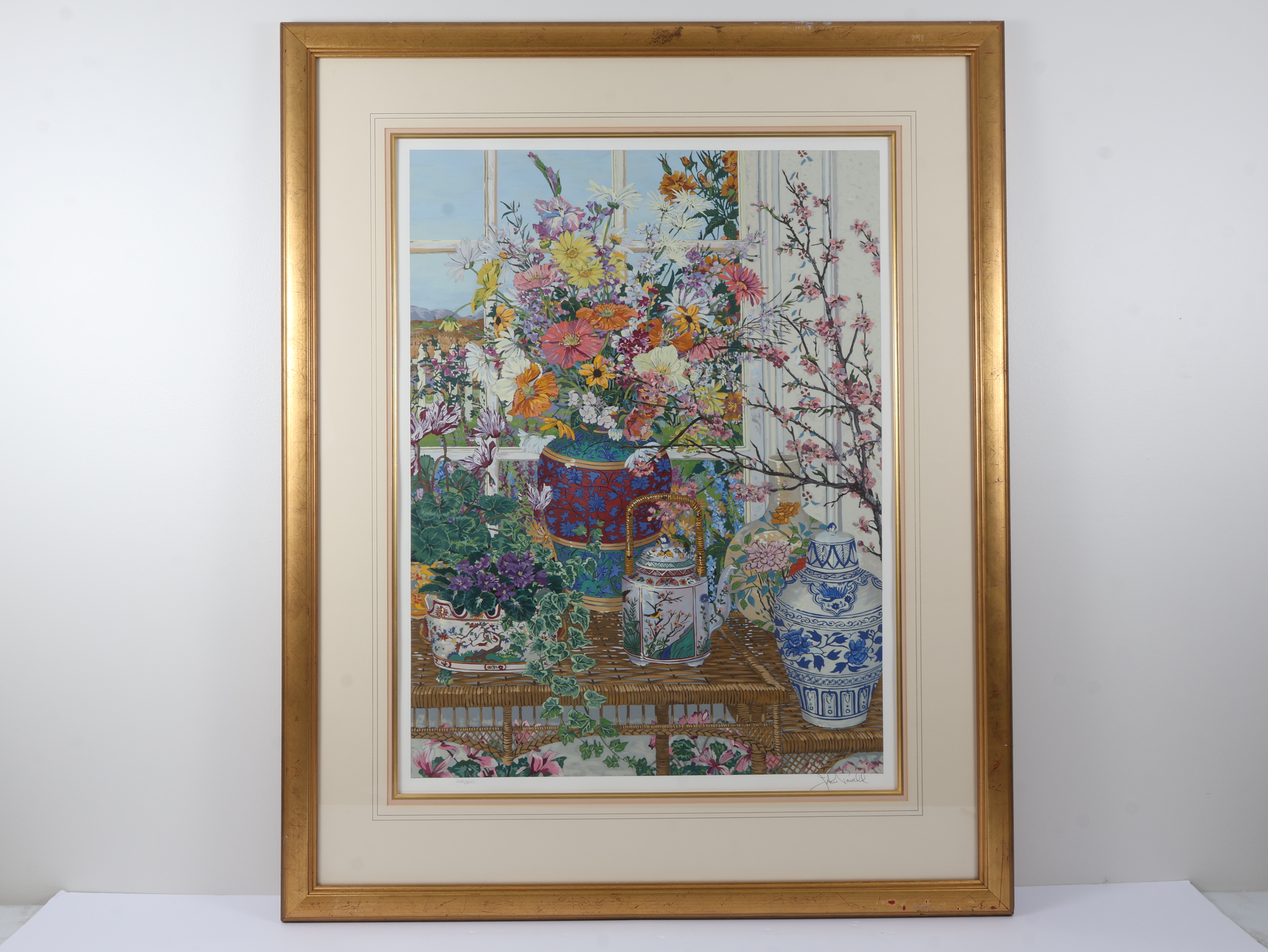 John Powell (American, b. 1930) 'Cherry Blossoms' (Signed)
