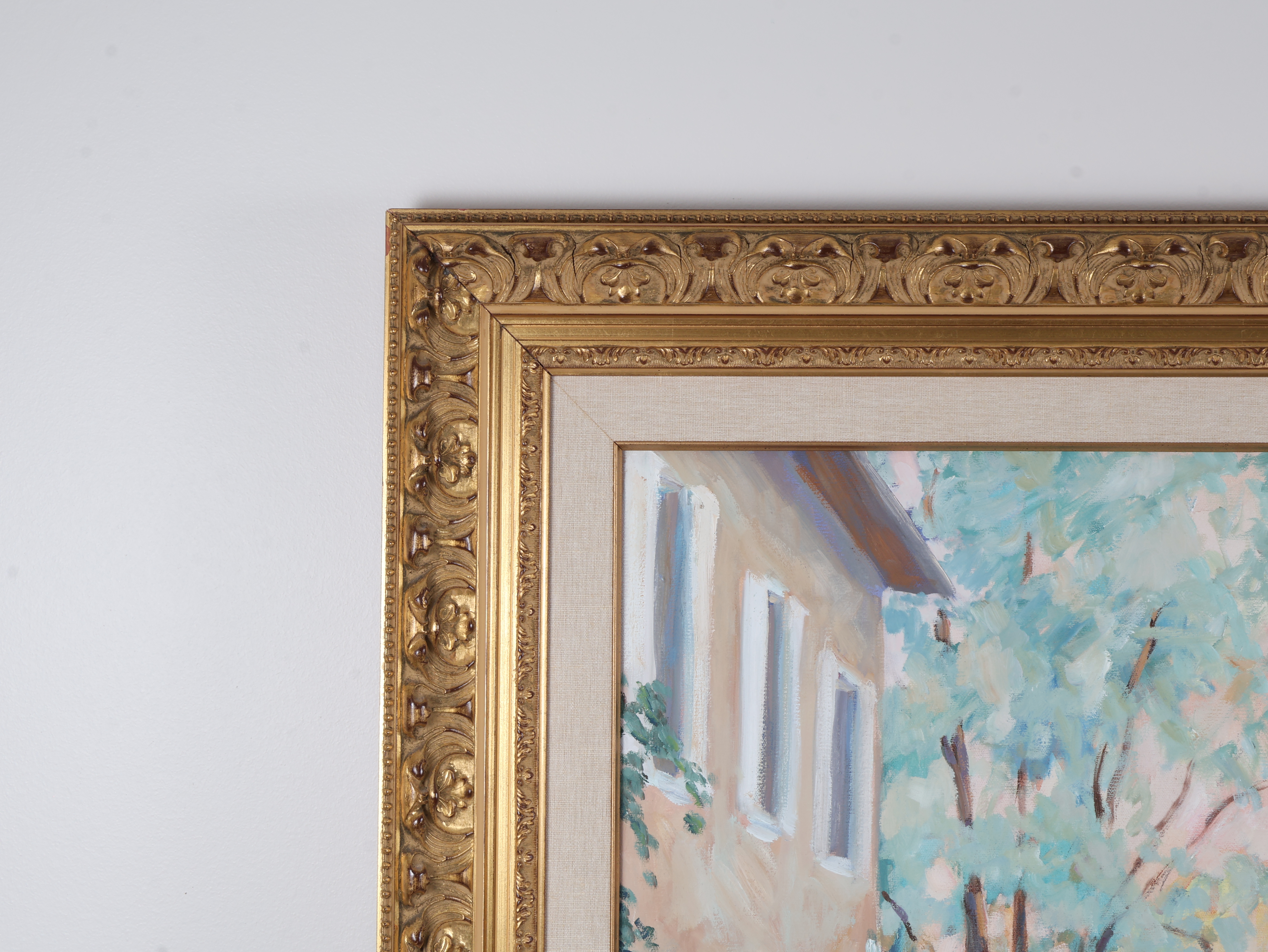 Suzanne French Luker (American, 20th Century) 'Adeline's Garden III' (Signed)