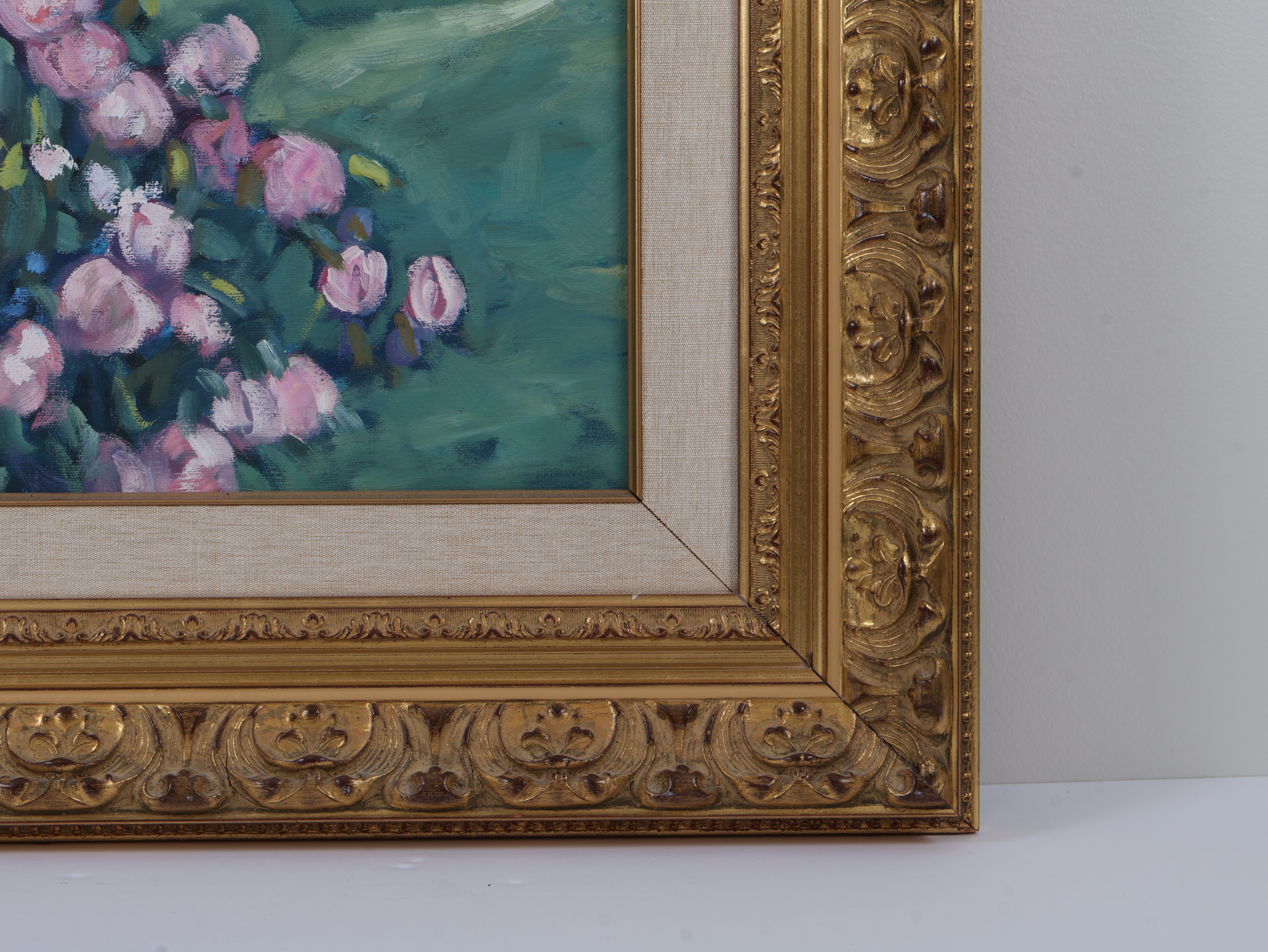 Suzanne French Luker (American, 20th Century) 'Adeline's Garden III' (Signed)