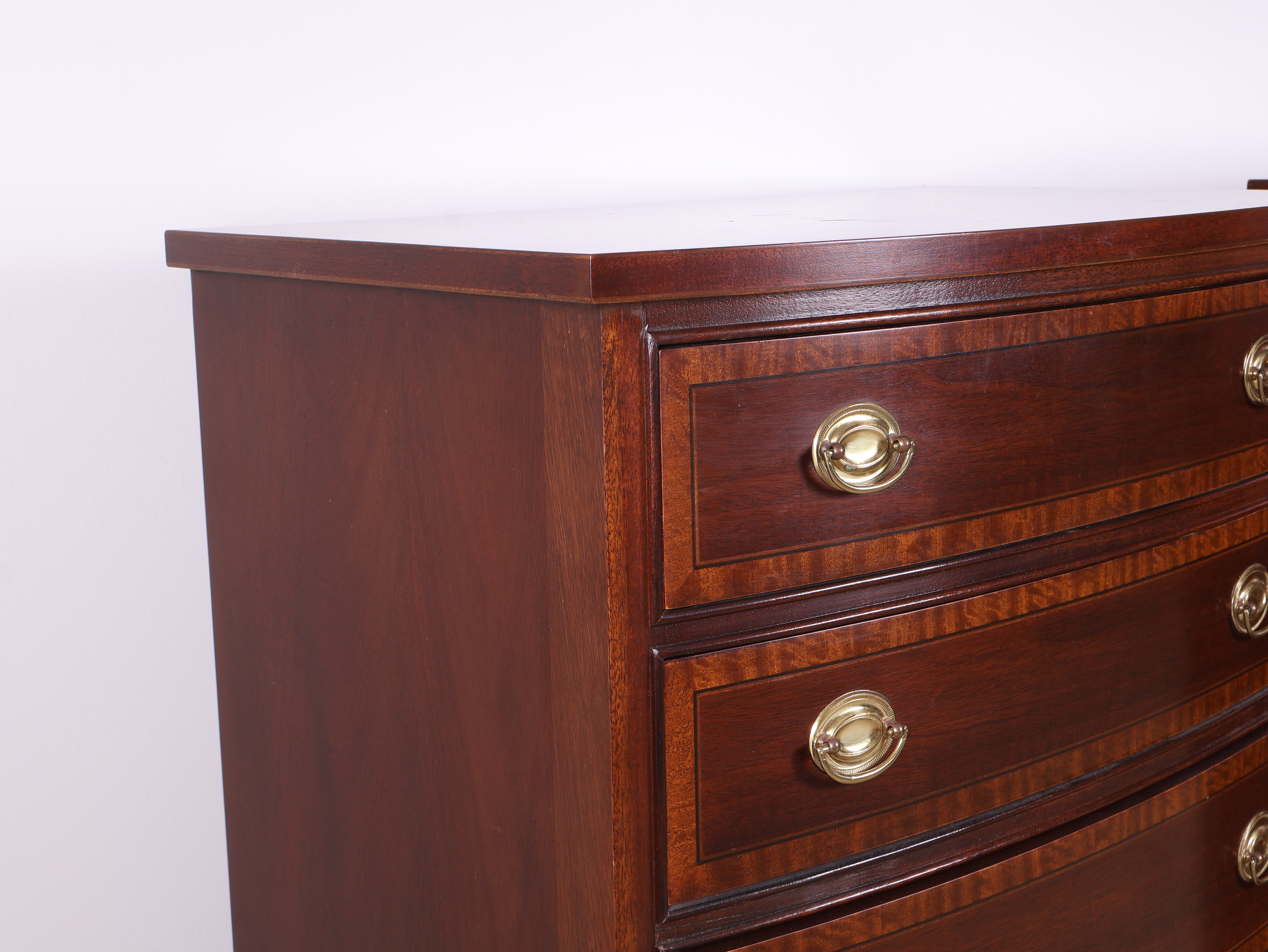 A Pair of Councill Craftsmen Federal Style Mahogany Bachelors' Chests