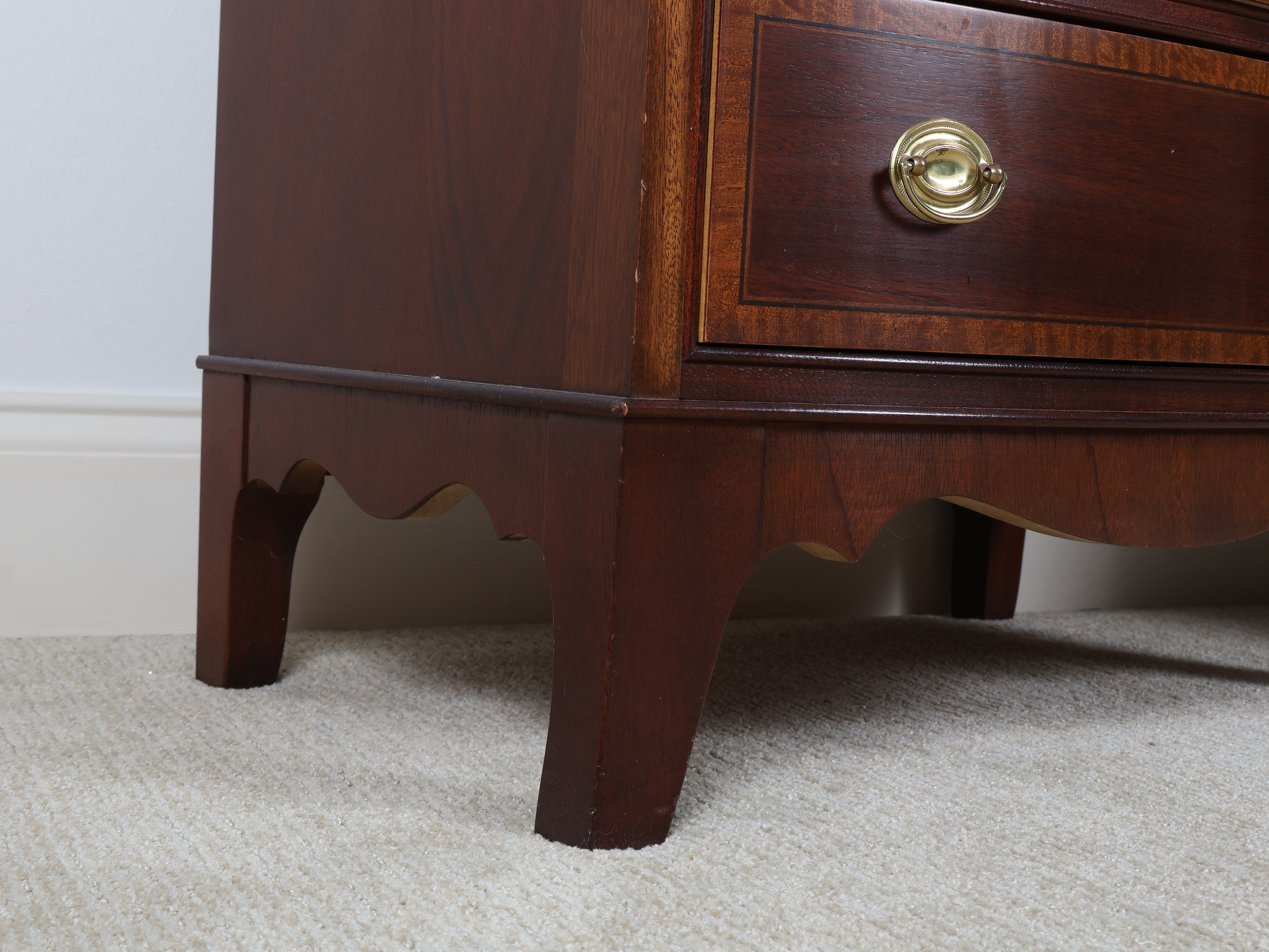 A Pair of Councill Craftsmen Federal Style Mahogany Bachelors' Chests