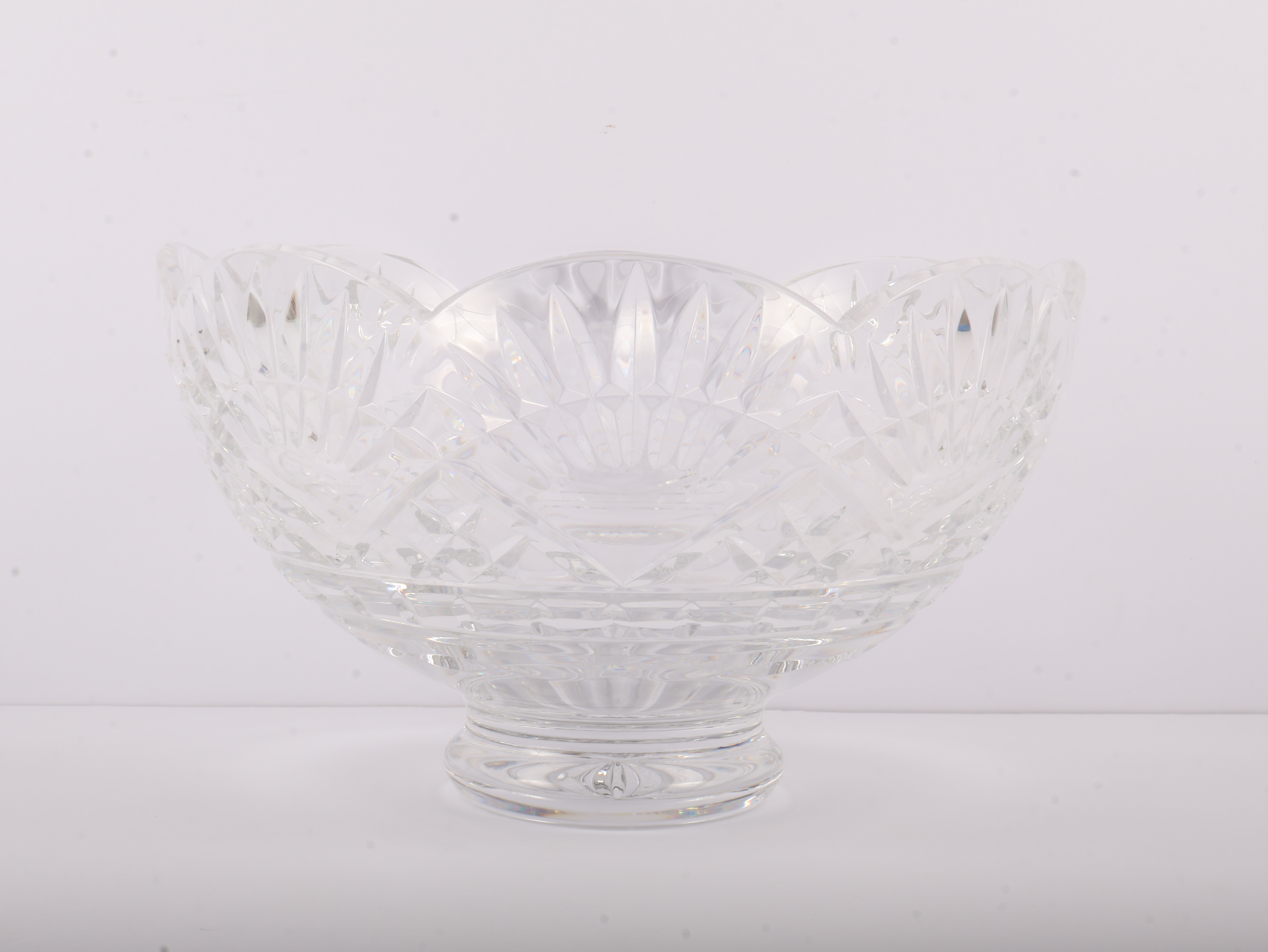 Waterford Cut-Crystal Pedestal Bowl