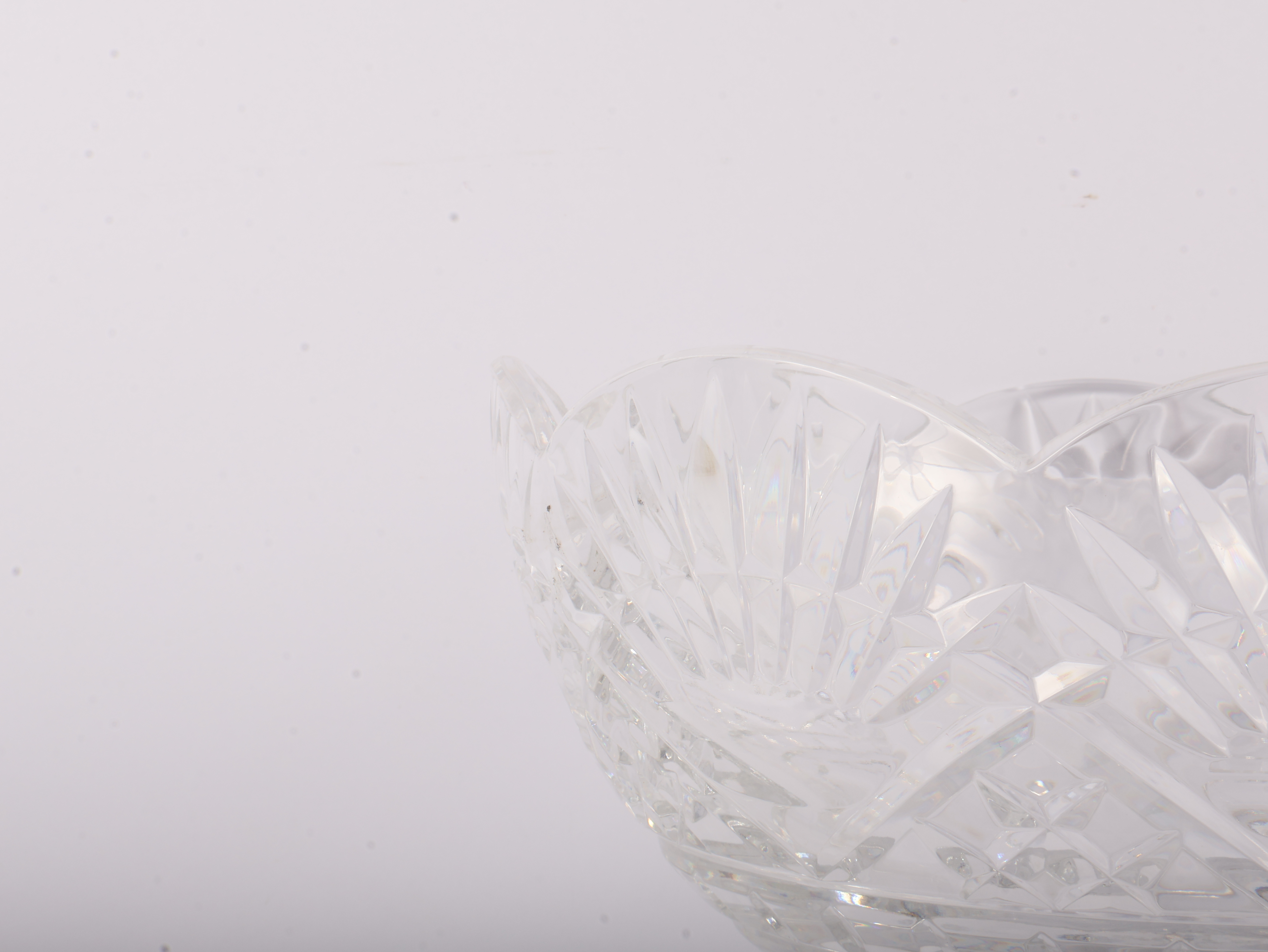 Waterford Cut-Crystal Pedestal Bowl
