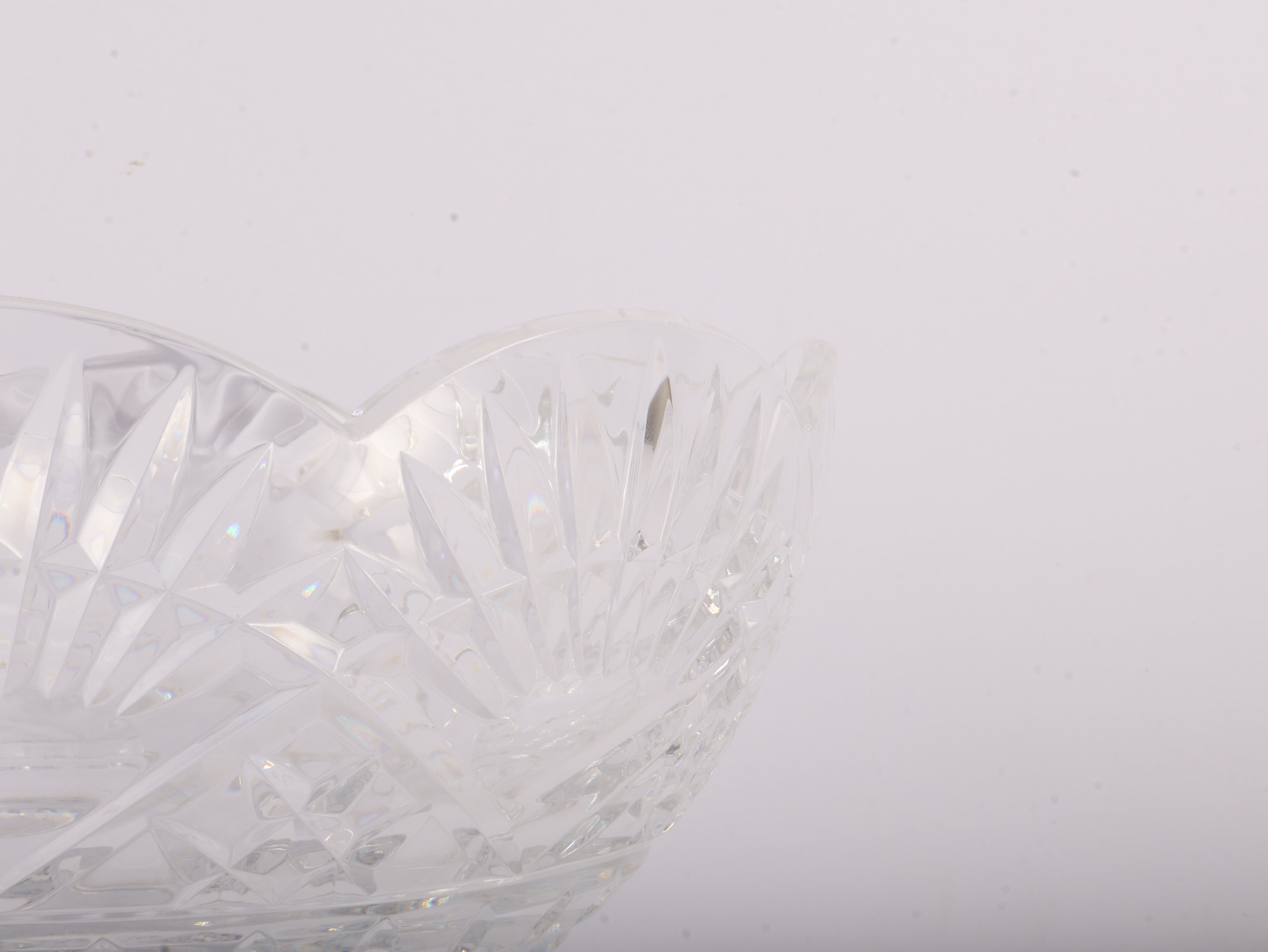 Waterford Cut-Crystal Pedestal Bowl