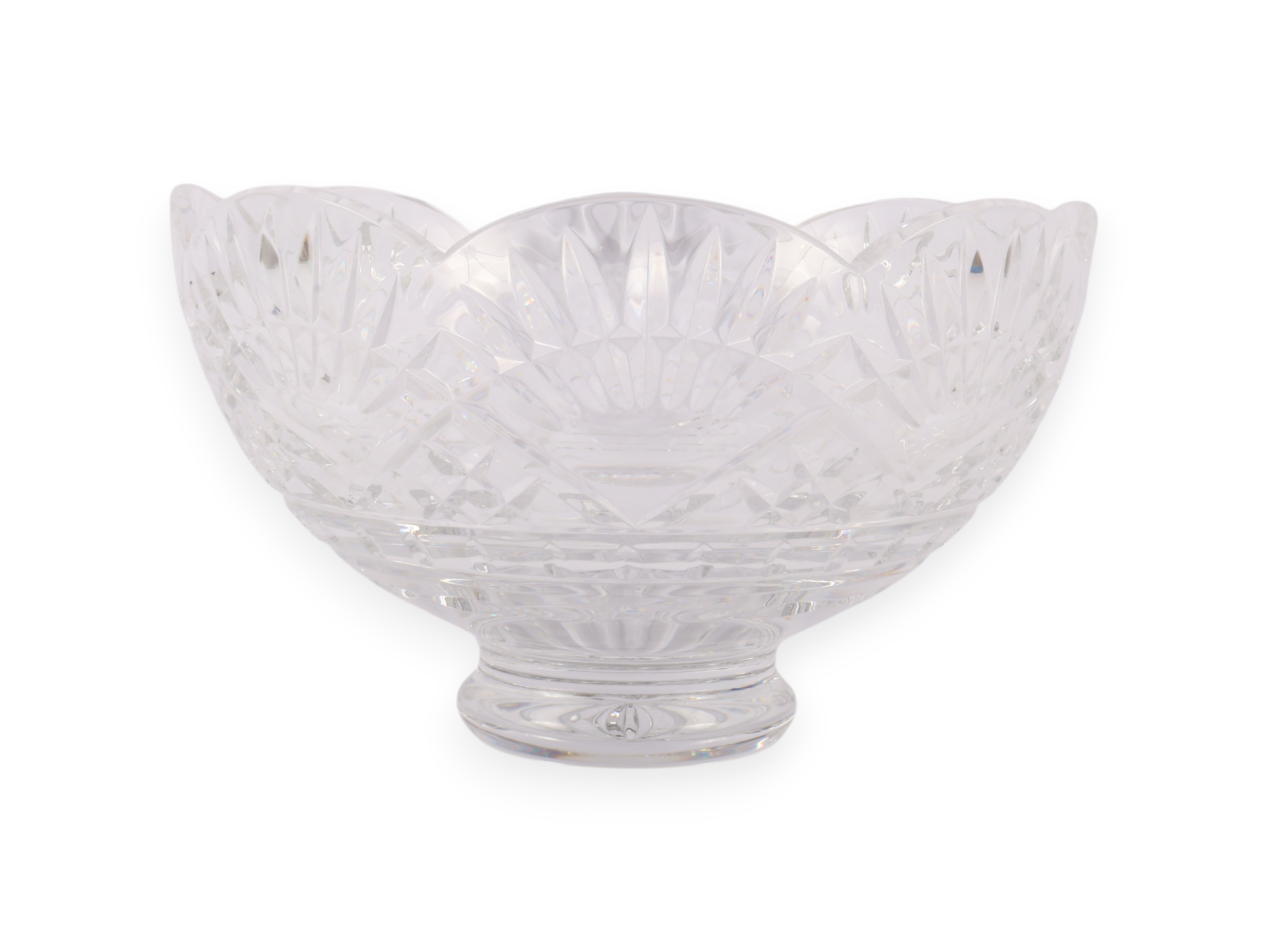 Waterford Cut-Crystal Pedestal Bowl