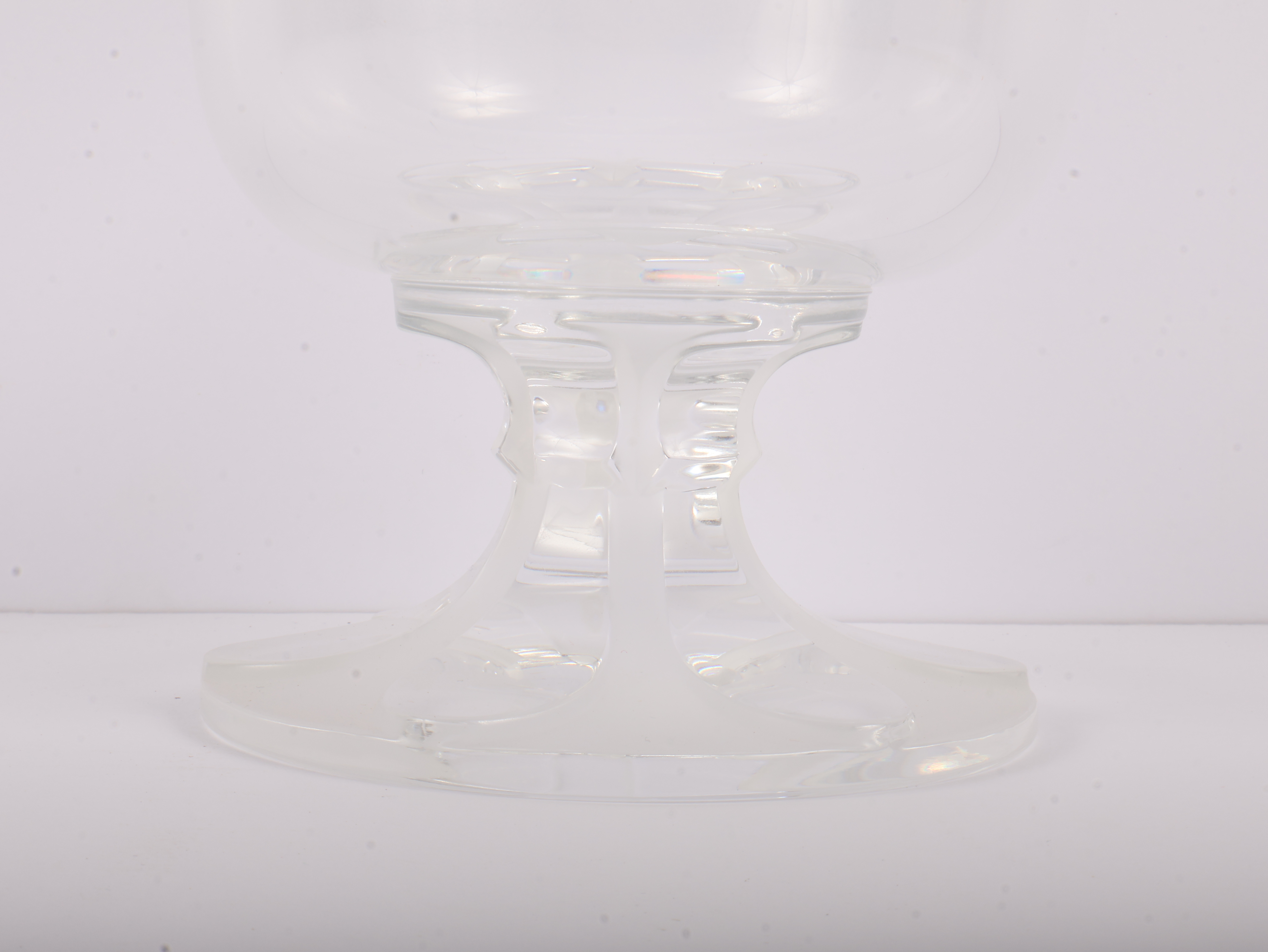 Lalique Langeais Crystal Apothecary Jar and Stopper, France