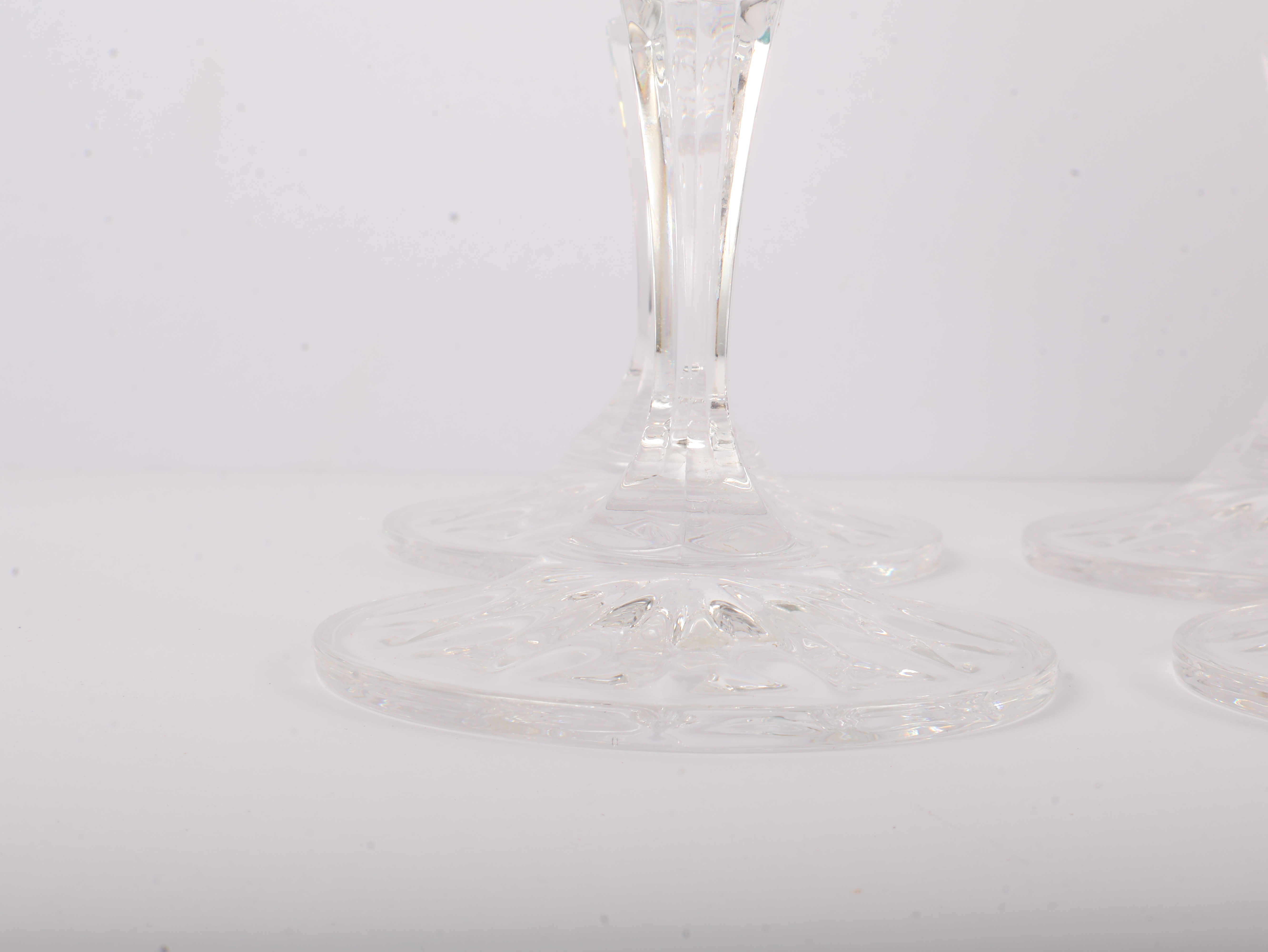 Twelve Galway Irish Cut Lead Crystal Goblets