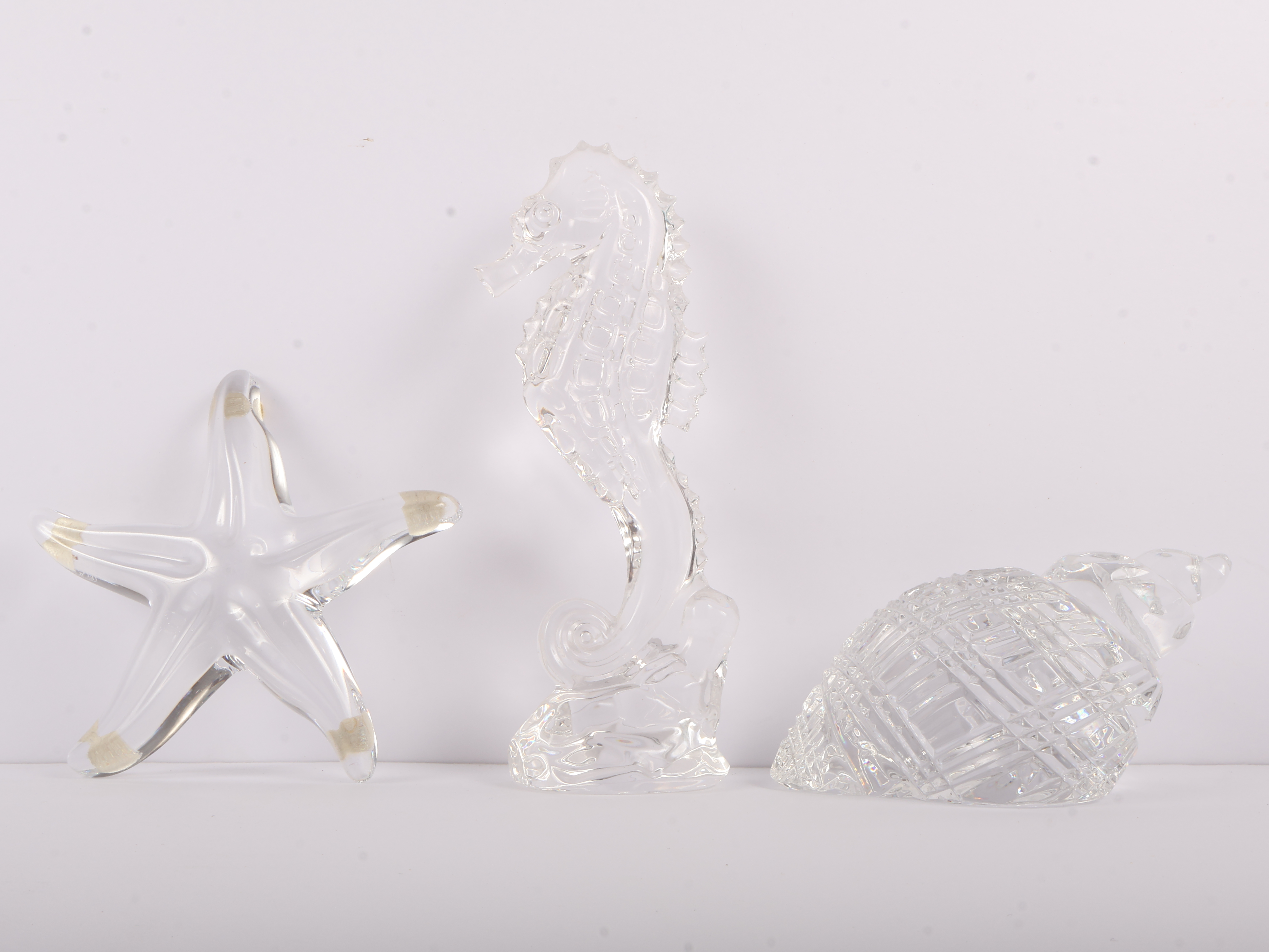 Waterford & Baccarat Crystal Figurines