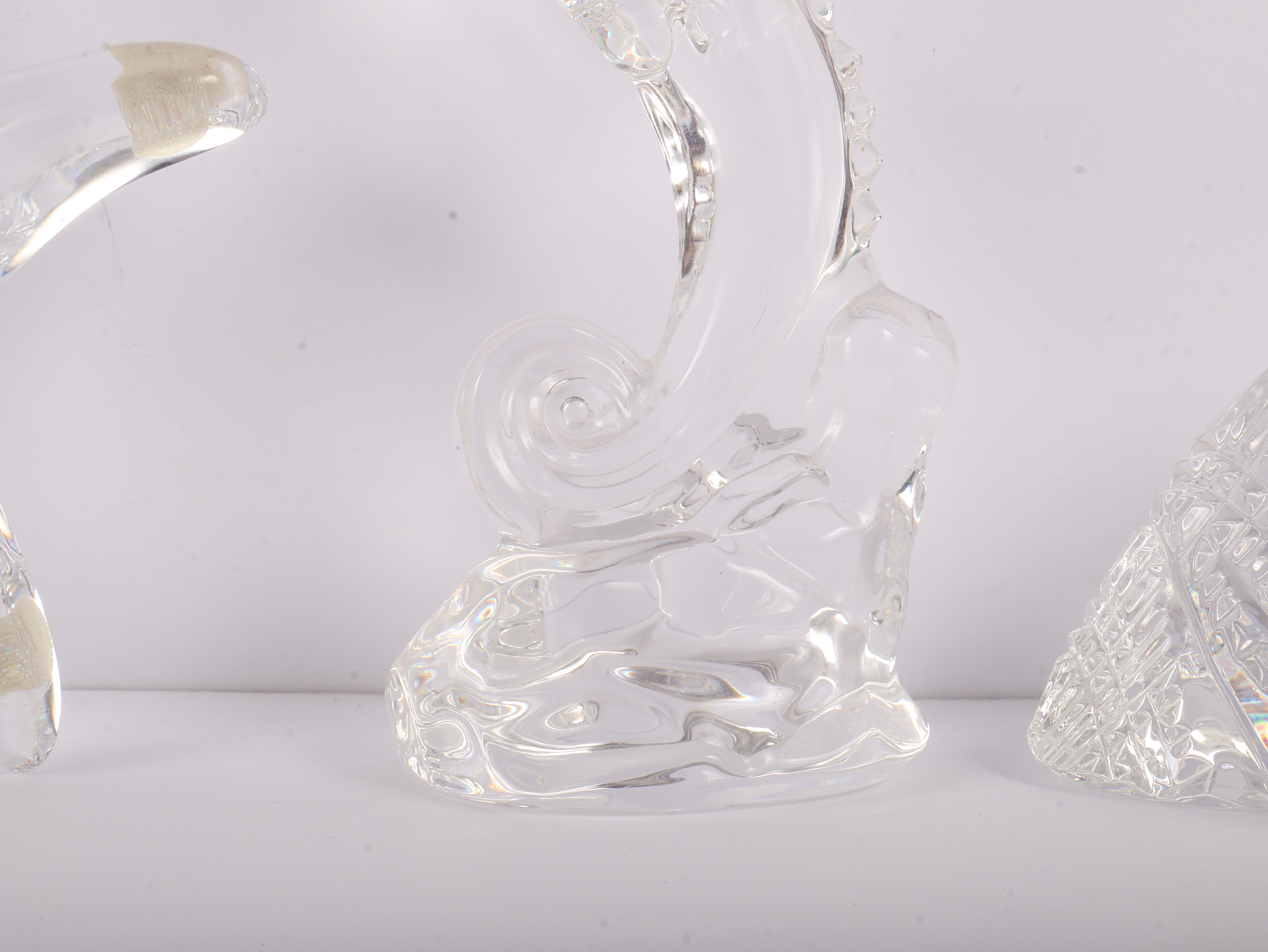 Waterford & Baccarat Crystal Figurines
