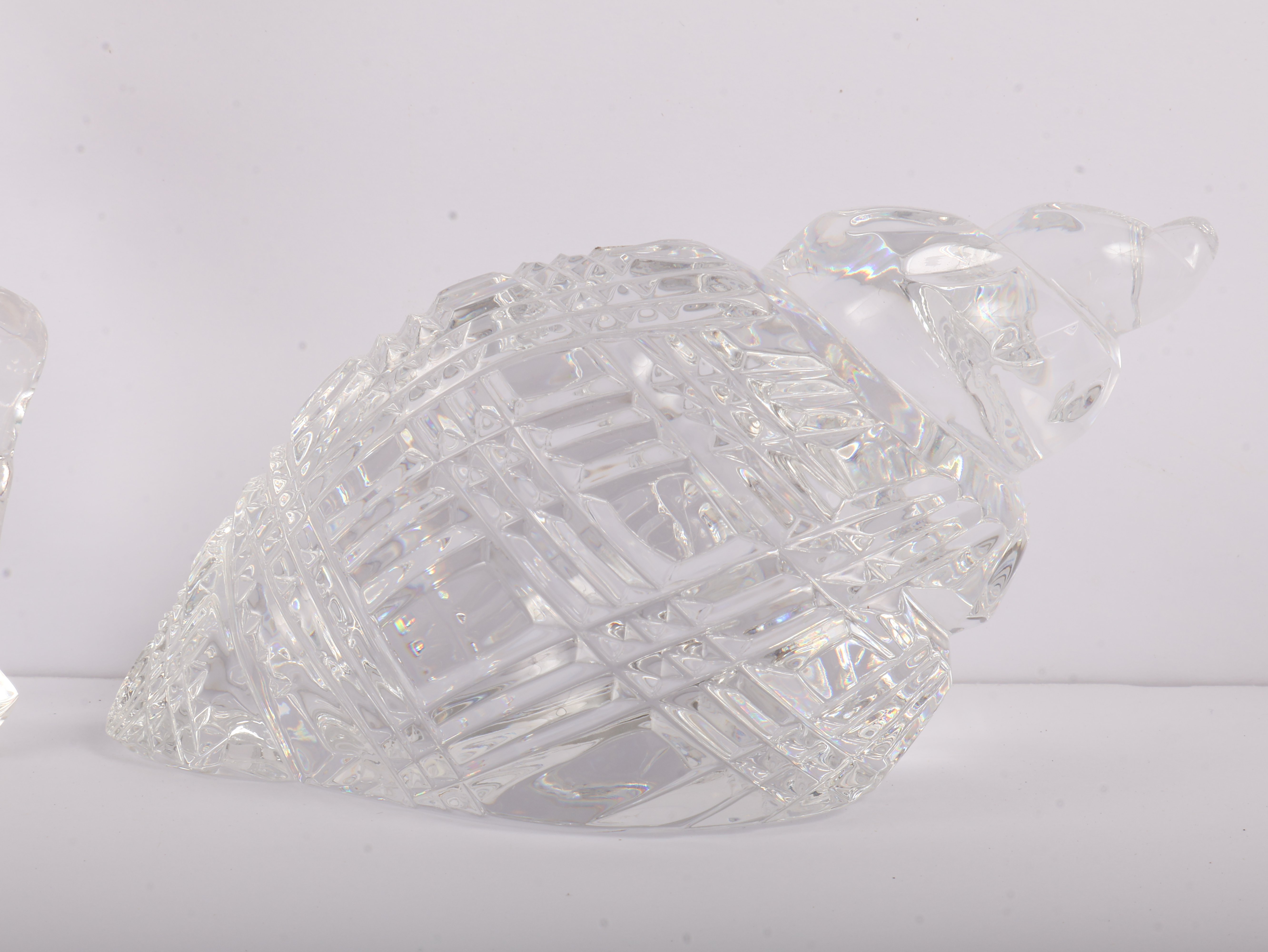 Waterford & Baccarat Crystal Figurines