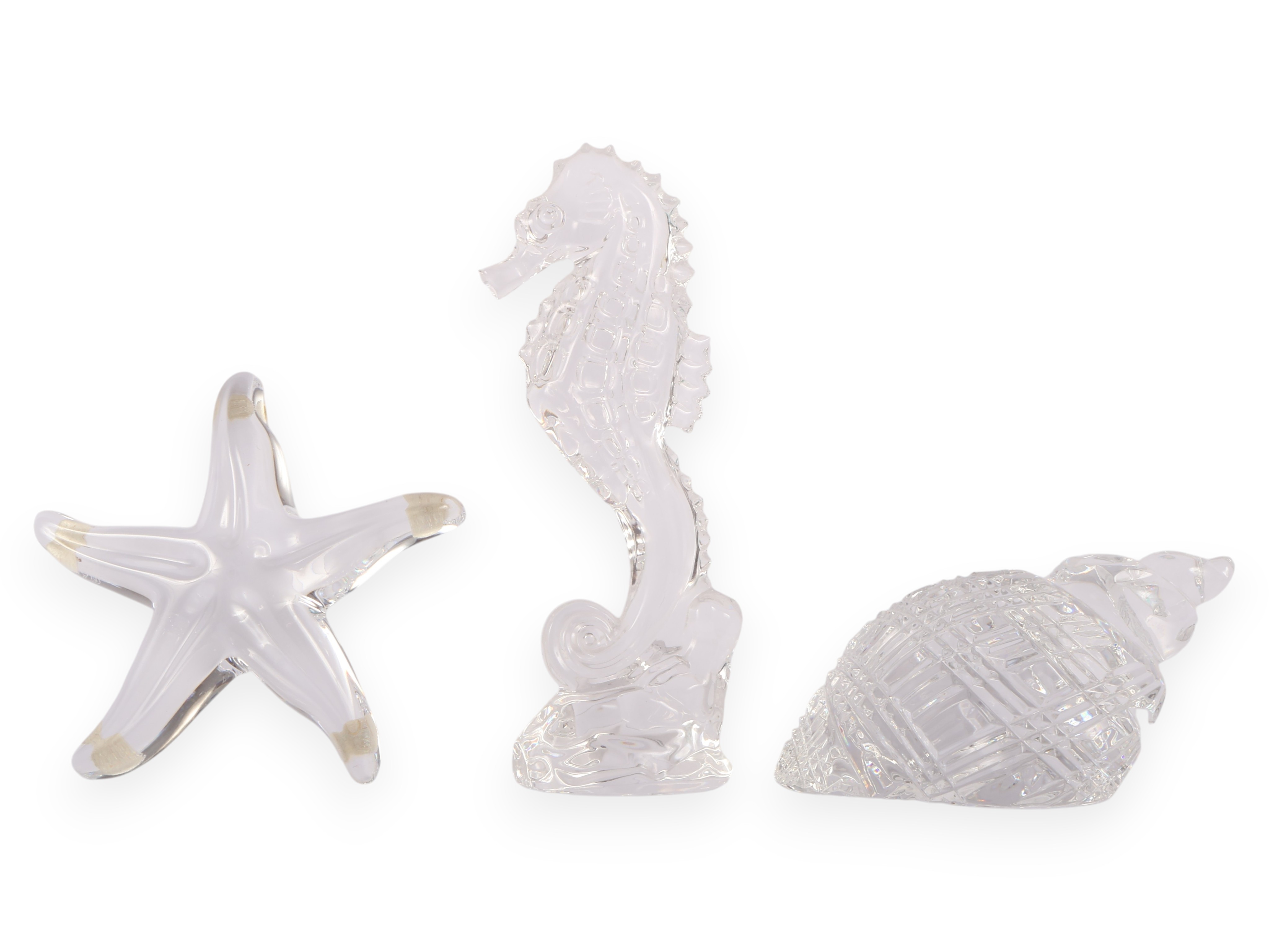 Waterford & Baccarat Crystal Figurines