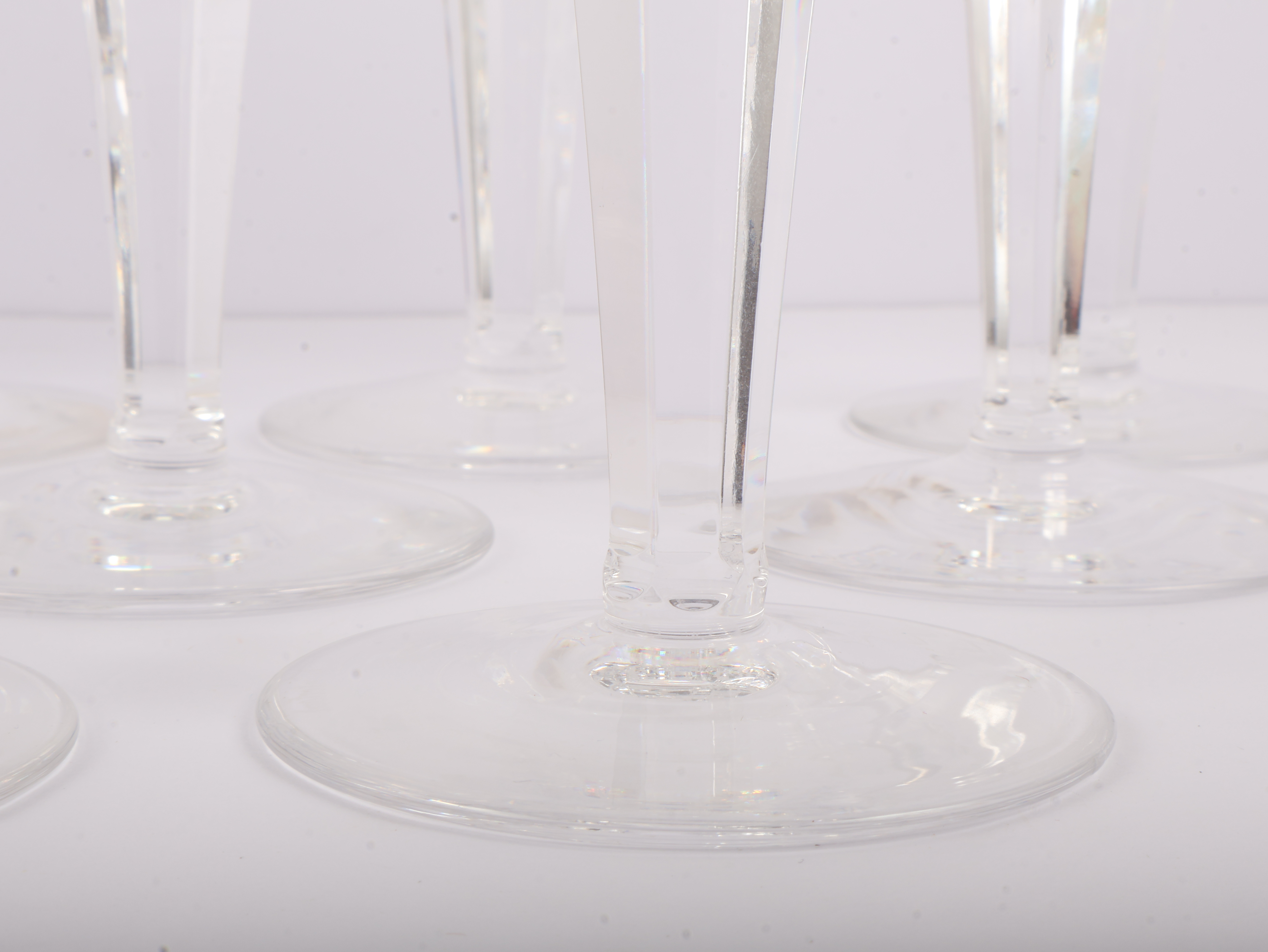 Set of Twelve Waterford Crystal Wine or Water Glasses