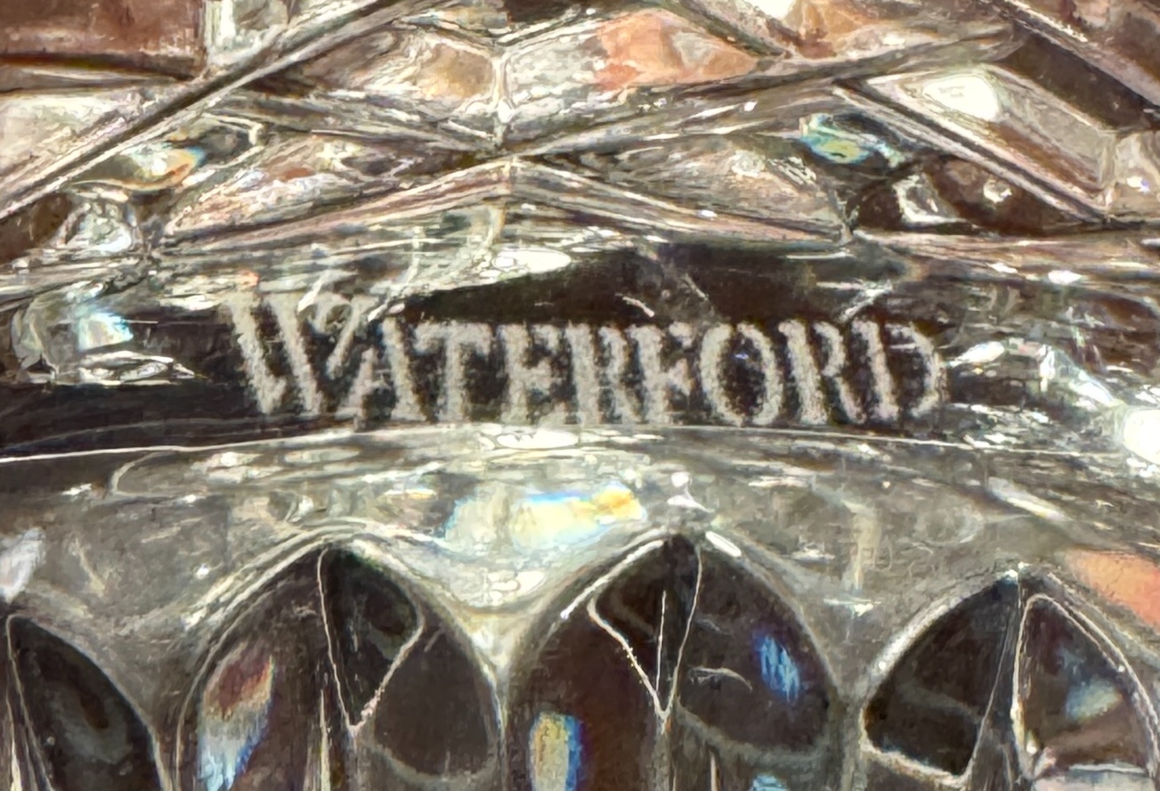 A Set of Six Waterford Lismore Crystal Roly-Poly Tumblers