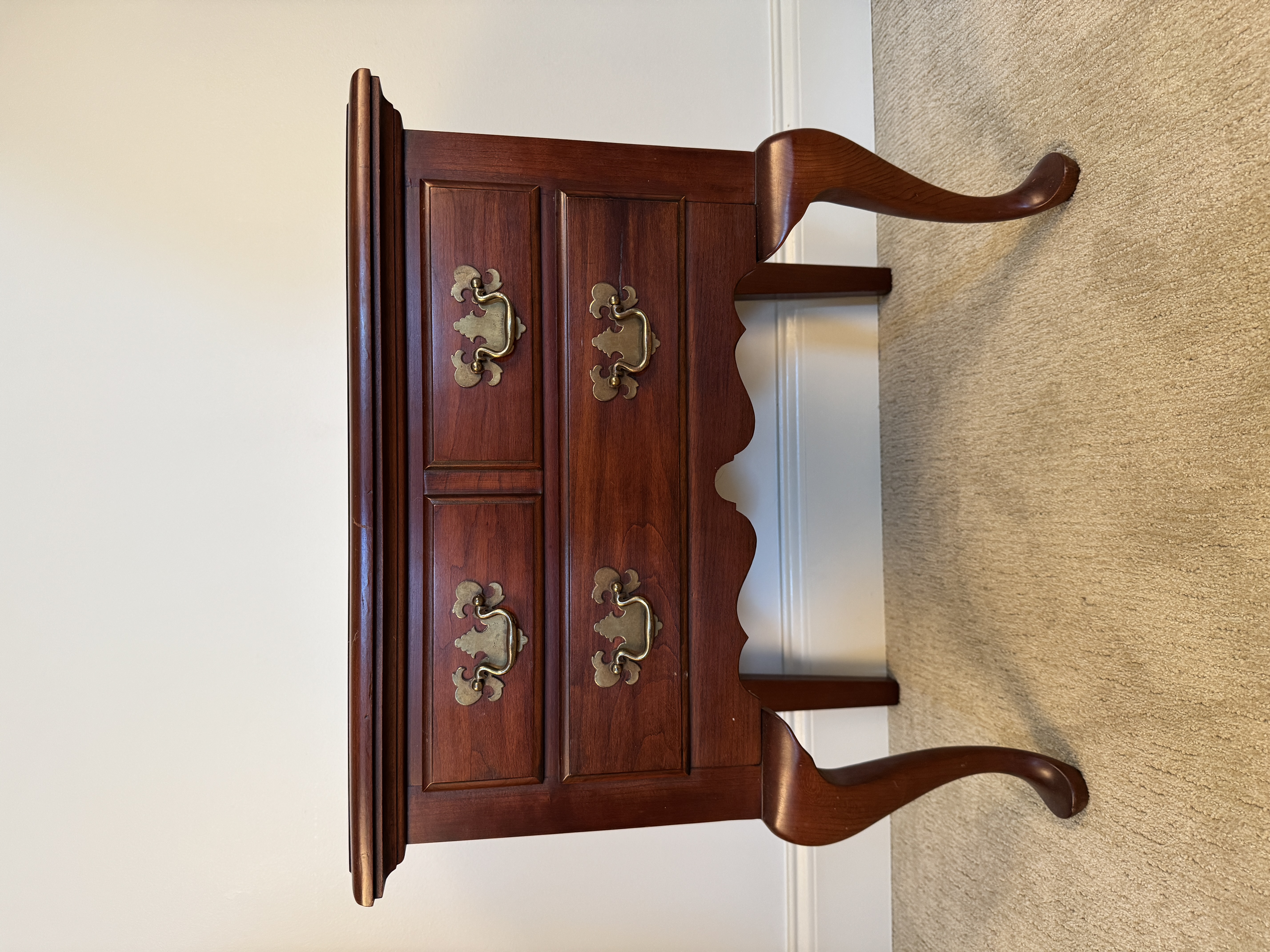 Pennsylvania House Queen Anne Style Cherry Bachelors Chest
