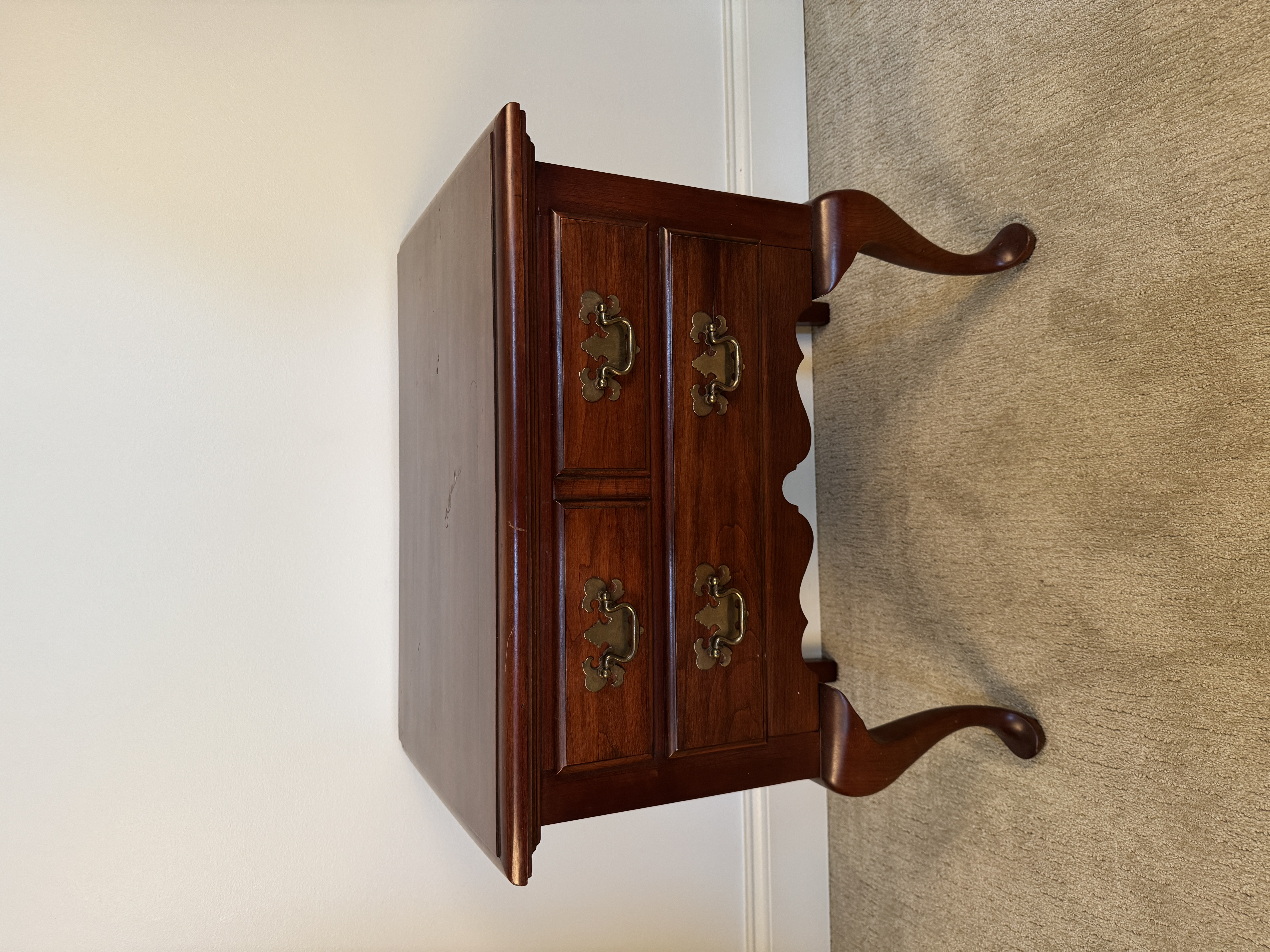 Pennsylvania House Queen Anne Style Cherry Bachelors Chest