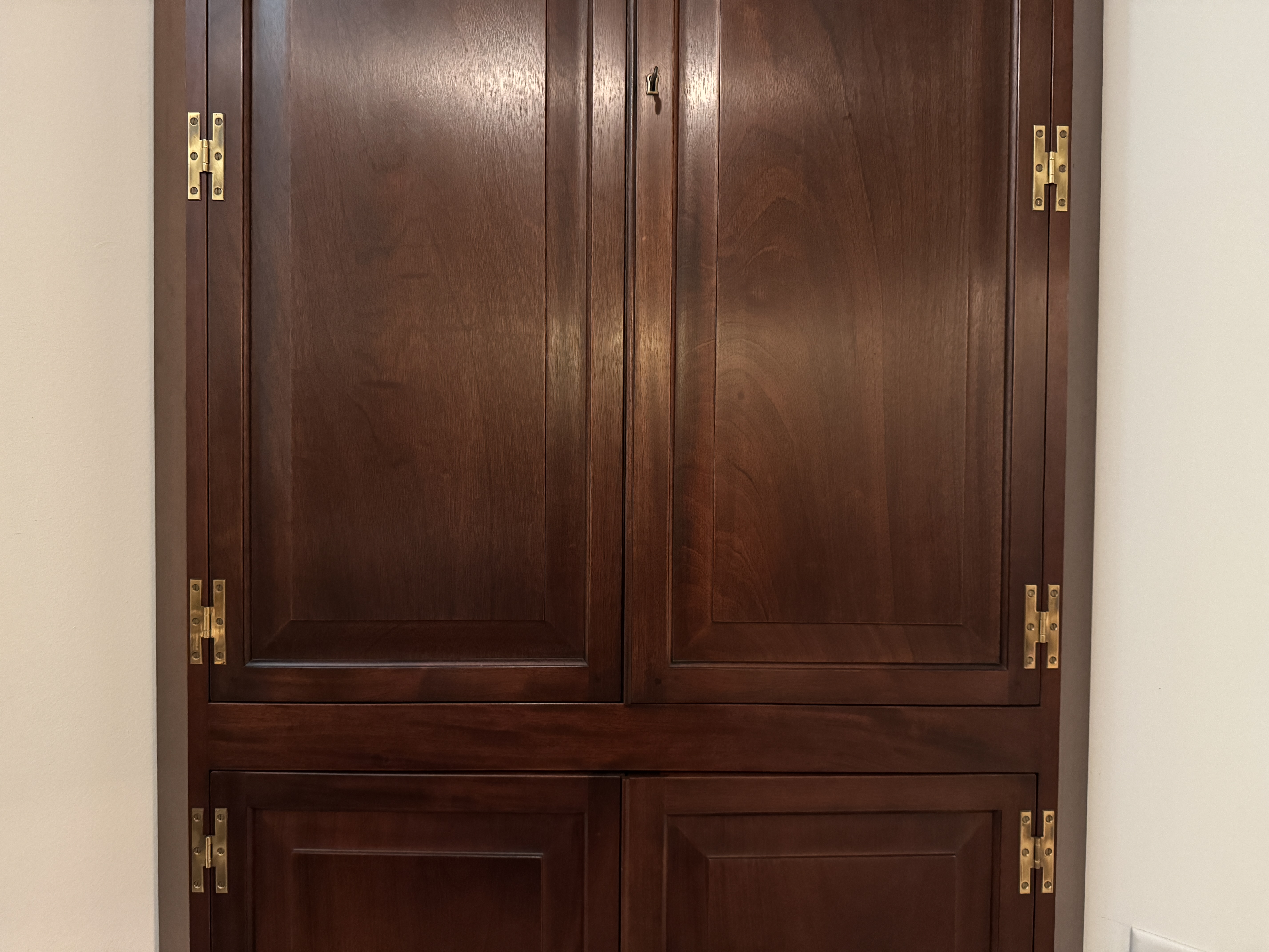 Chippendale Style Mahogany Corner Cupboard