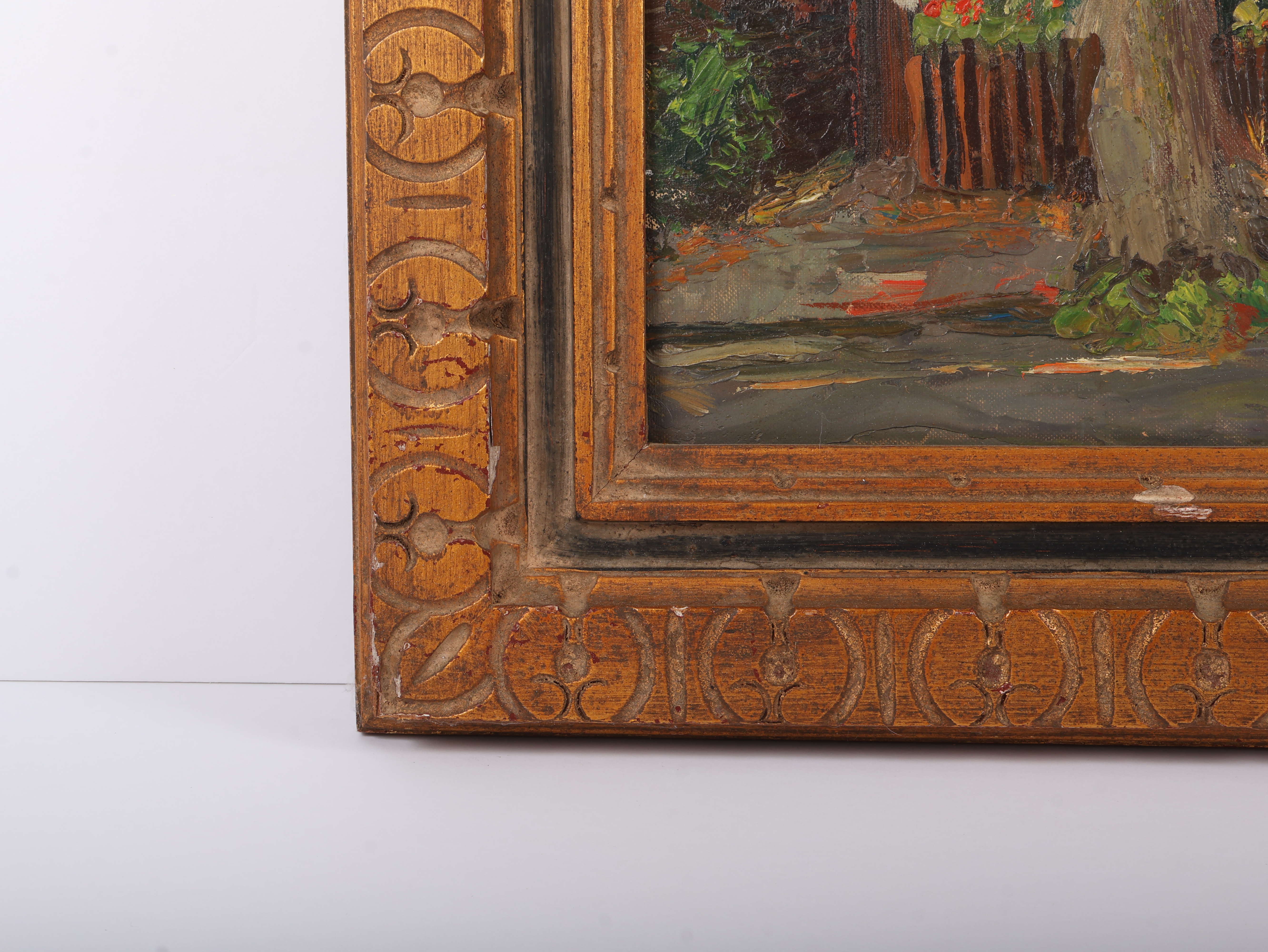 Elsie Crowell 'Harbor Scene' (Signed)