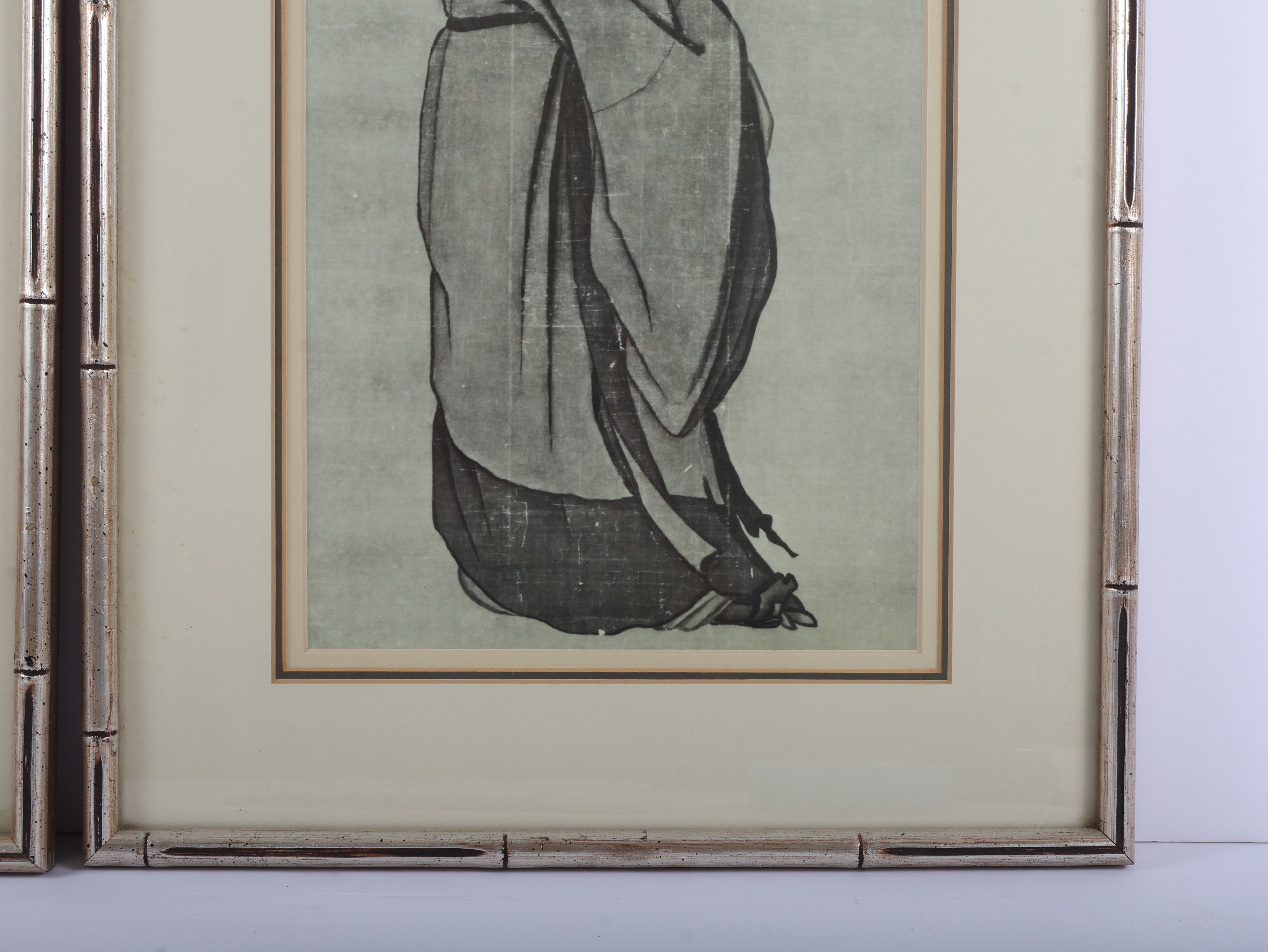 A Pair of Chinese School Portraits, 'Yu the Great' and 'King Wu'