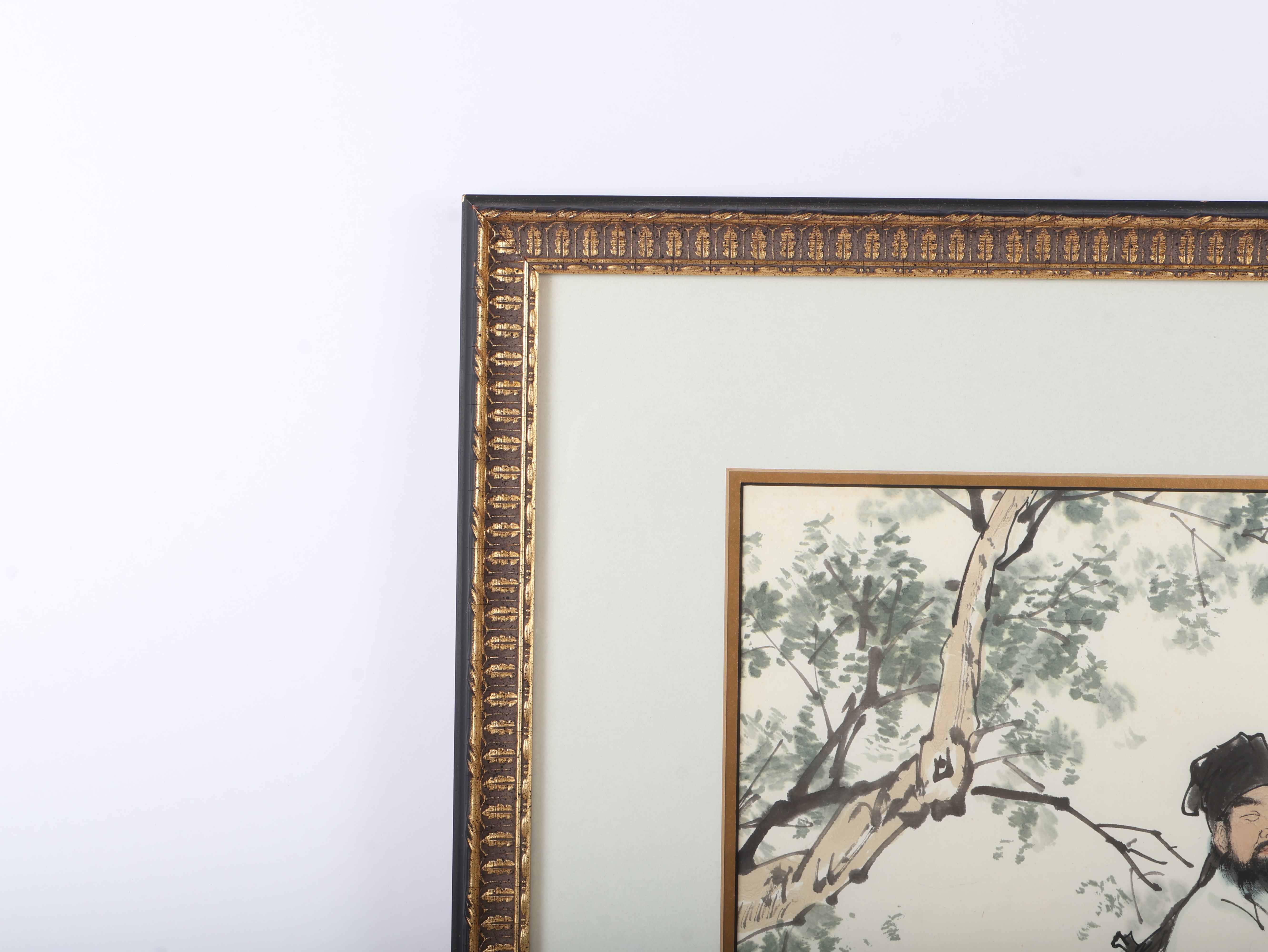 Fan Zeng Chinese Ink and Color Painting on Paper