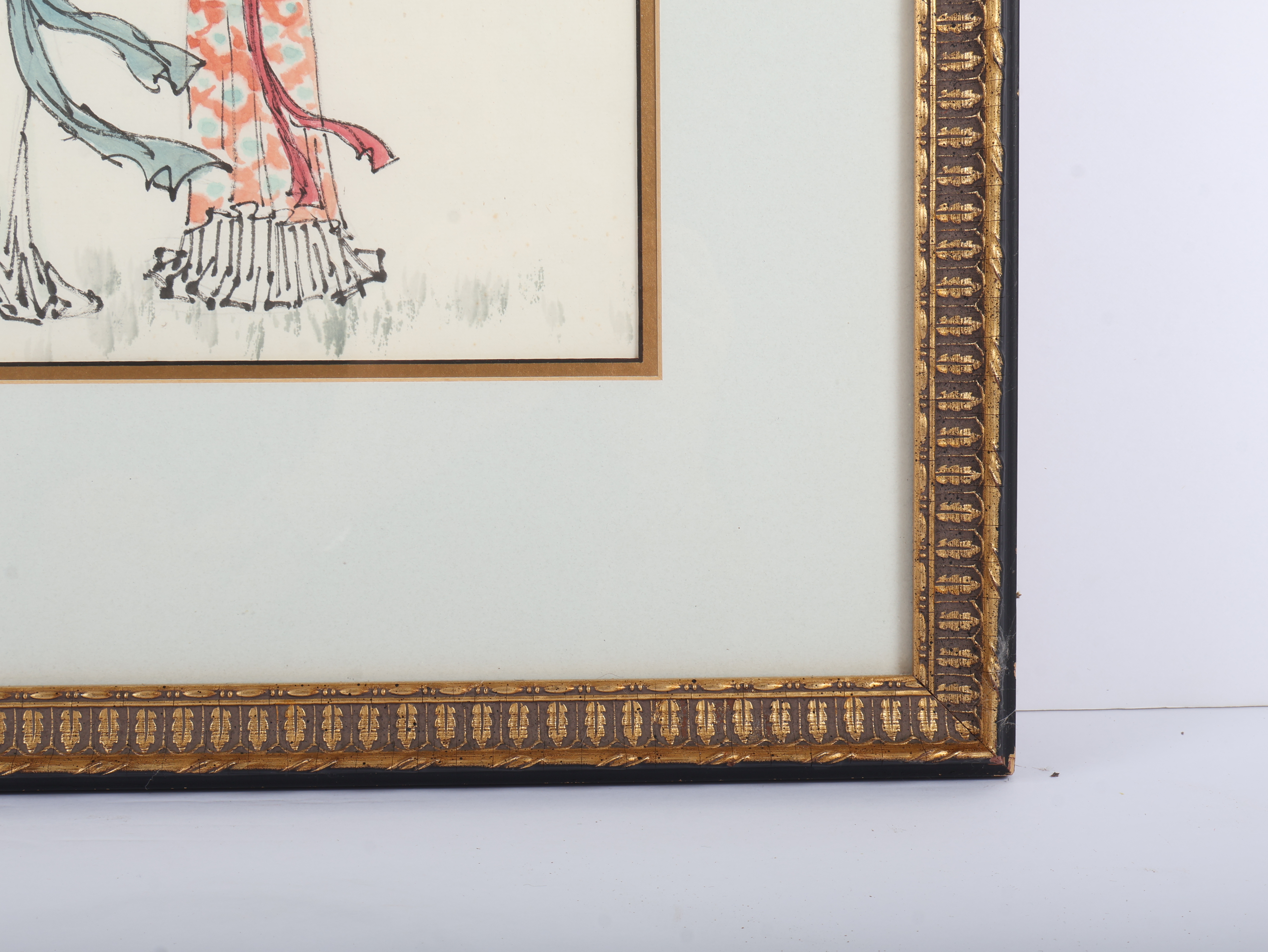 Fan Zeng Chinese Ink and Color Painting on Paper