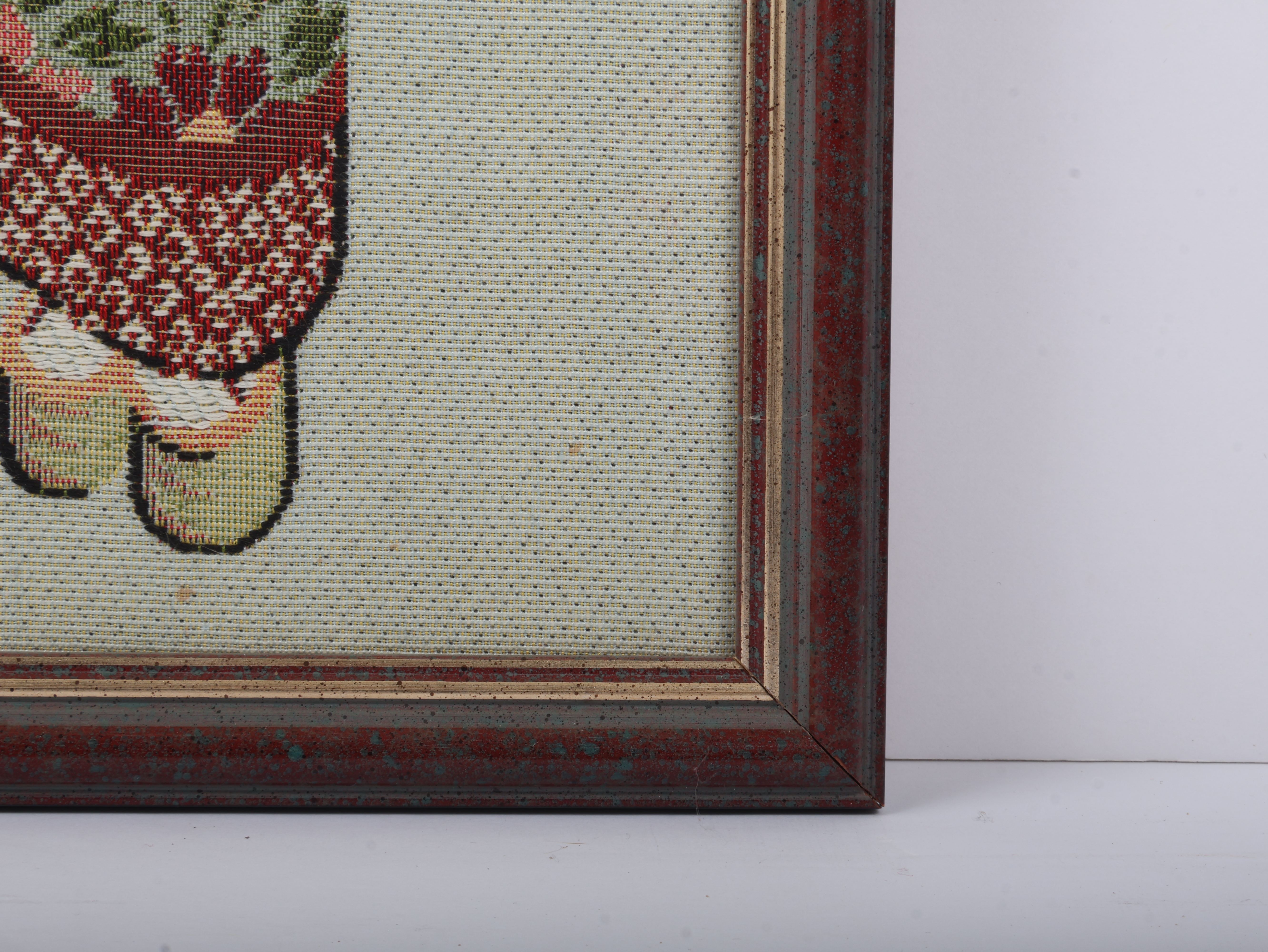 Japanese Woven Textile Picture of Maiko and Kinkaku-ji Kyoto