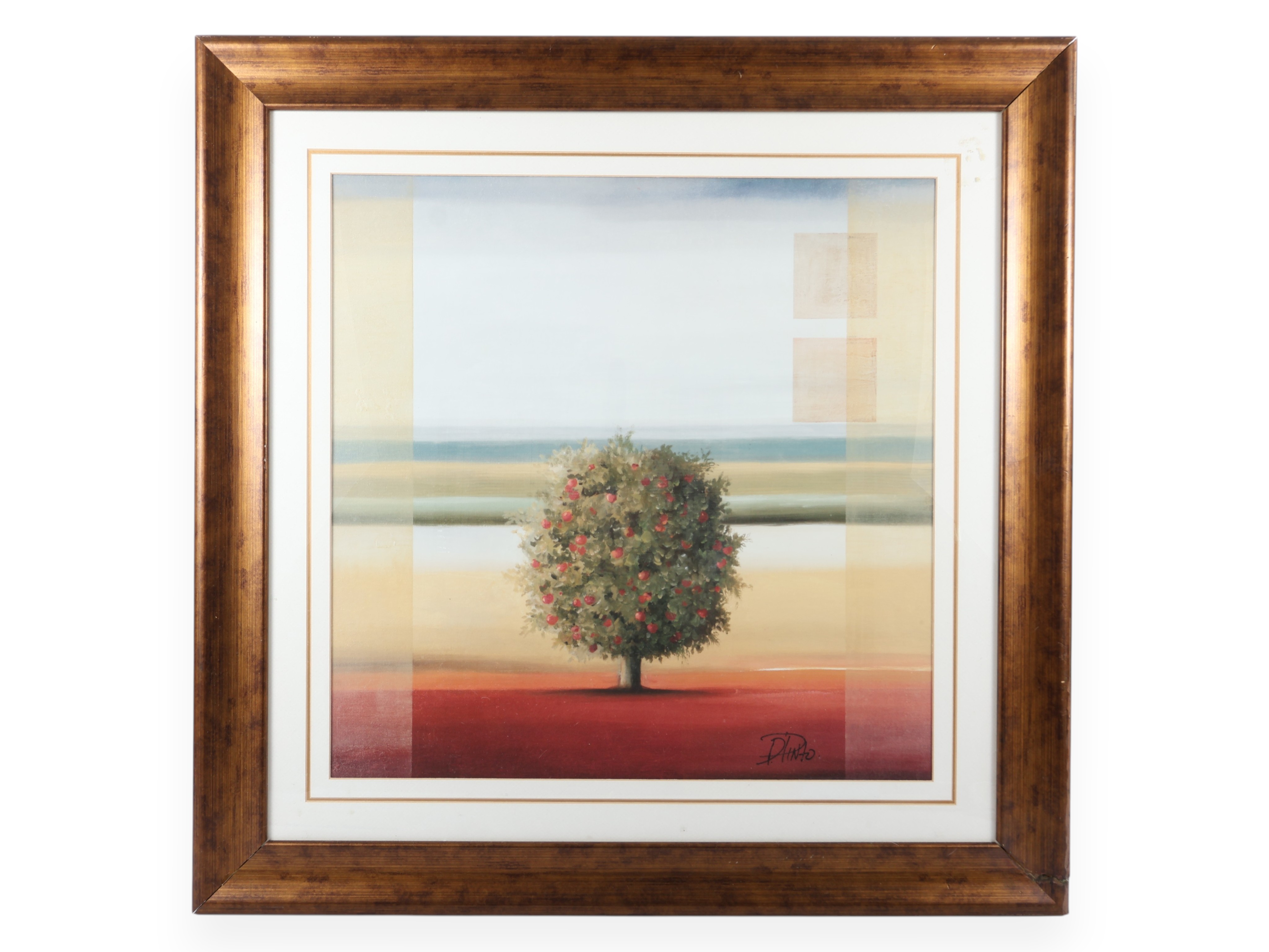 DPinto, Contemporary Stylized Tree Landscape (Signed)