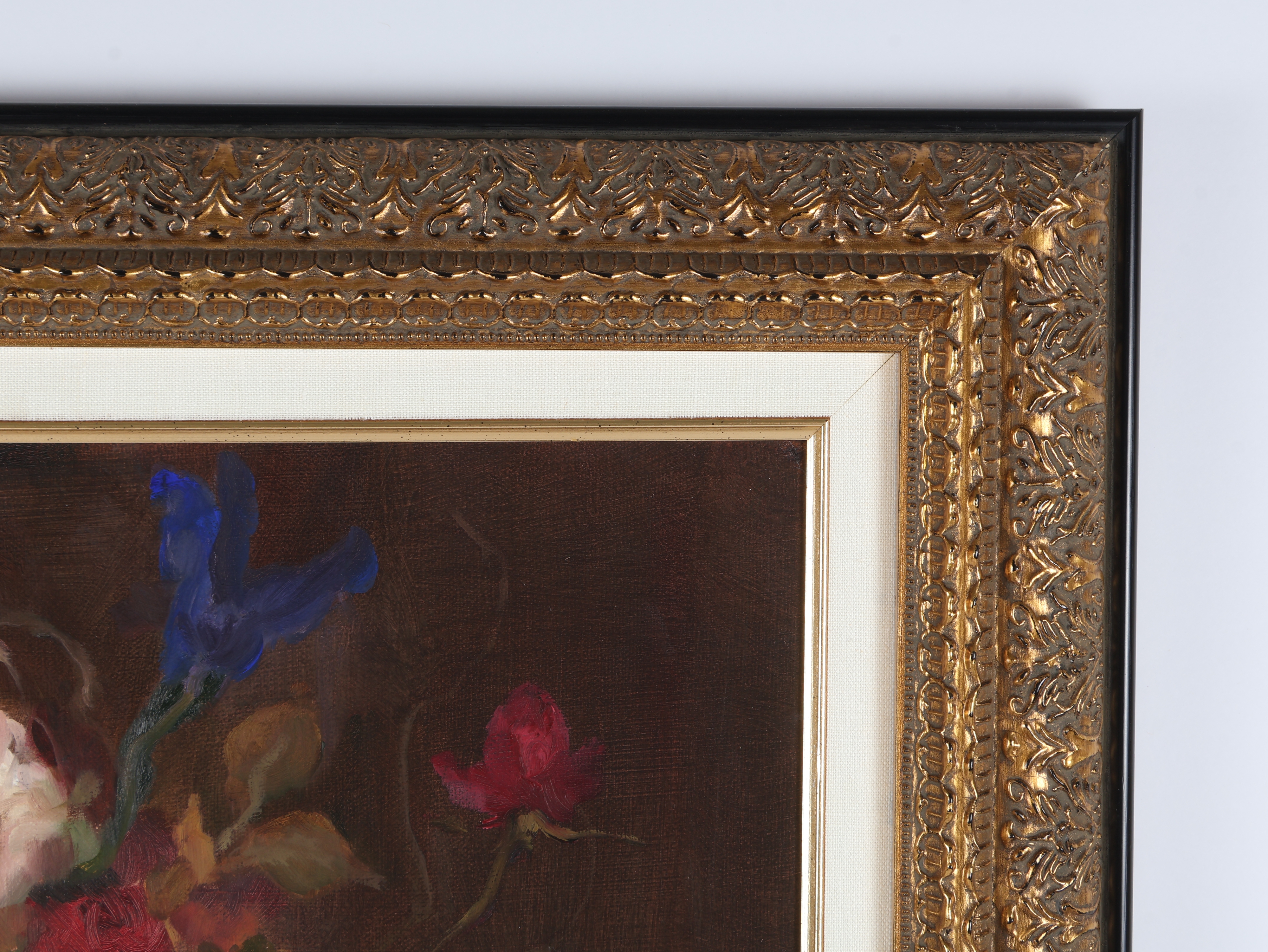 Klassen Floral Still Life Oil on Canvas