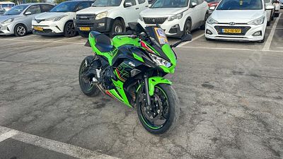 קוואסאקי Z650 מודל 2024. 18,016 ק"מ, יד שנייה. מחיר מחירון: ₪39,600. תיבת הילוכים: ידני
צבע: 