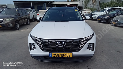 יונדאי טוסון מודל 2023. 42,360 ק"מ, יד שנייה. מחיר מחירון: ₪151,500. תיבת הילוכים: אוטומטי
צבע: 