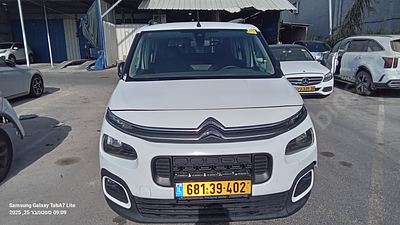 סיטרואן ברלינגו מודל 2021. 136,069 ק"מ, יד שנייה. מחיר מחירון: ₪100,000. תיבת הילוכים: אוטומטי 