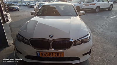 ב.מ.וו. 318I מודל 2022. 76,662 ק"מ, יד שנייה. תיבת הילוכים: אוטומטי
צבע: לבן, מנוע: בנזין, נפח 