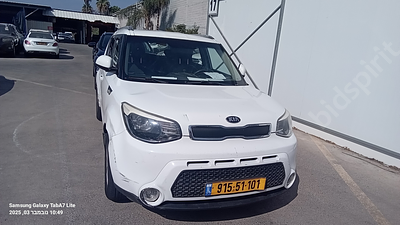 קיה סול מודל 2016. 185,513 ק"מ, יד שלישית. תיבת הילוכים: אוטומטי
צבע: לבן, מנוע: דיזל טורבו 