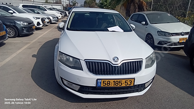 סקודה אוקטביה מודל 2014. 219,859 ק"מ, יד חמישית. תיבת הילוכים: אוטומטי
צבע: לבן, מנוע: בנזין 