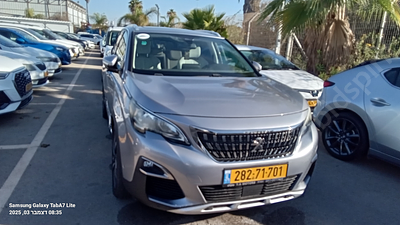 פיג'ו 3008 מודל 2018. 181,053 ק"מ, יד שנייה. מחיר מחירון: ₪69,000. תיבת הילוכים: אוטומטי
צבע: 