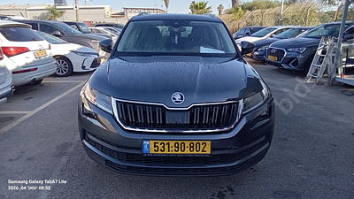 סקודה קודיאק מודל 2021. 134,452 ק"מ, יד שלישית. מחיר מחירון: ₪131,000. תיבת הילוכים: אוטומטי 