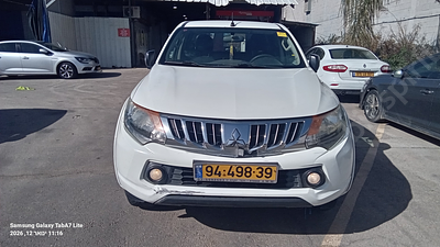 מיצובישי L200 מודל 2017. 247,174 ק"מ, יד שנייה. מחיר מחירון: ₪81,000. תיבת הילוכים: ידני
צבע: 