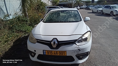 רנו פלואנס מודל 2016. יד שלישית. מחיר מחירון: ₪25,414. תיבת הילוכים: אוטומטי
צבע: לבן, מנוע: 