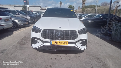 מרצדס GLE350D מודל 2025. 24,822 ק"מ, יד ראשונה. מחיר מחירון: ₪788,400. תיבת הילוכים: אוטומטי 