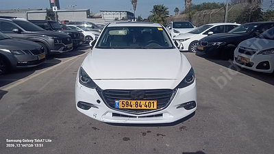 מאזדה 3 מודל 2019. 198,399 ק"מ, יד רביעית. מחיר מחירון: ₪73,140. תיבת הילוכים: אוטומטי
צבע: לבן 
