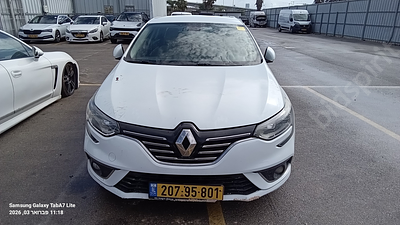 רנו גרנד קופה מודל 2018. 268,753 ק"מ, יד שנייה. מחיר מחירון: ₪55,000. תיבת הילוכים: אוטומטי 