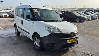 פיאט דובלו מודל 2016. 172,459 ק"מ, יד שלישית. מחיר מחירון: ₪21,600. תיבת הילוכים: ידני
צבע: לבן 