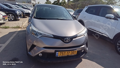 טויוטה C-HR מודל 2019. 100,119 ק"מ, יד שלישית. מחיר מחירון: ₪83,200. תיבת הילוכים: אוטומטי
צבע: 