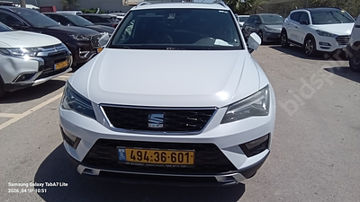 סיאט אטקה מודל 2018. 163,258 ק"מ, יד שנייה. מחיר מחירון: ₪71,000. תיבת הילוכים: אוטומטי
צבע: שן 