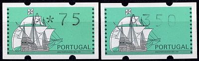 Portugal * 1993 – Portuguese Ship – 16th century. KLUSSENDORF machine. MF ETQ 7h. Complete 