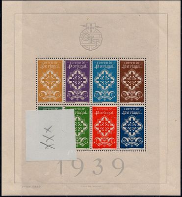 Portugal * 1940 – Portuguese Legion. MF BLC1. Mint condition, with original gum without hinge 