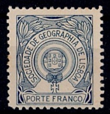 Portugal * 1935/36 – Free Rate * Lisbon Geographical Society. Society emblem, with Cross of 